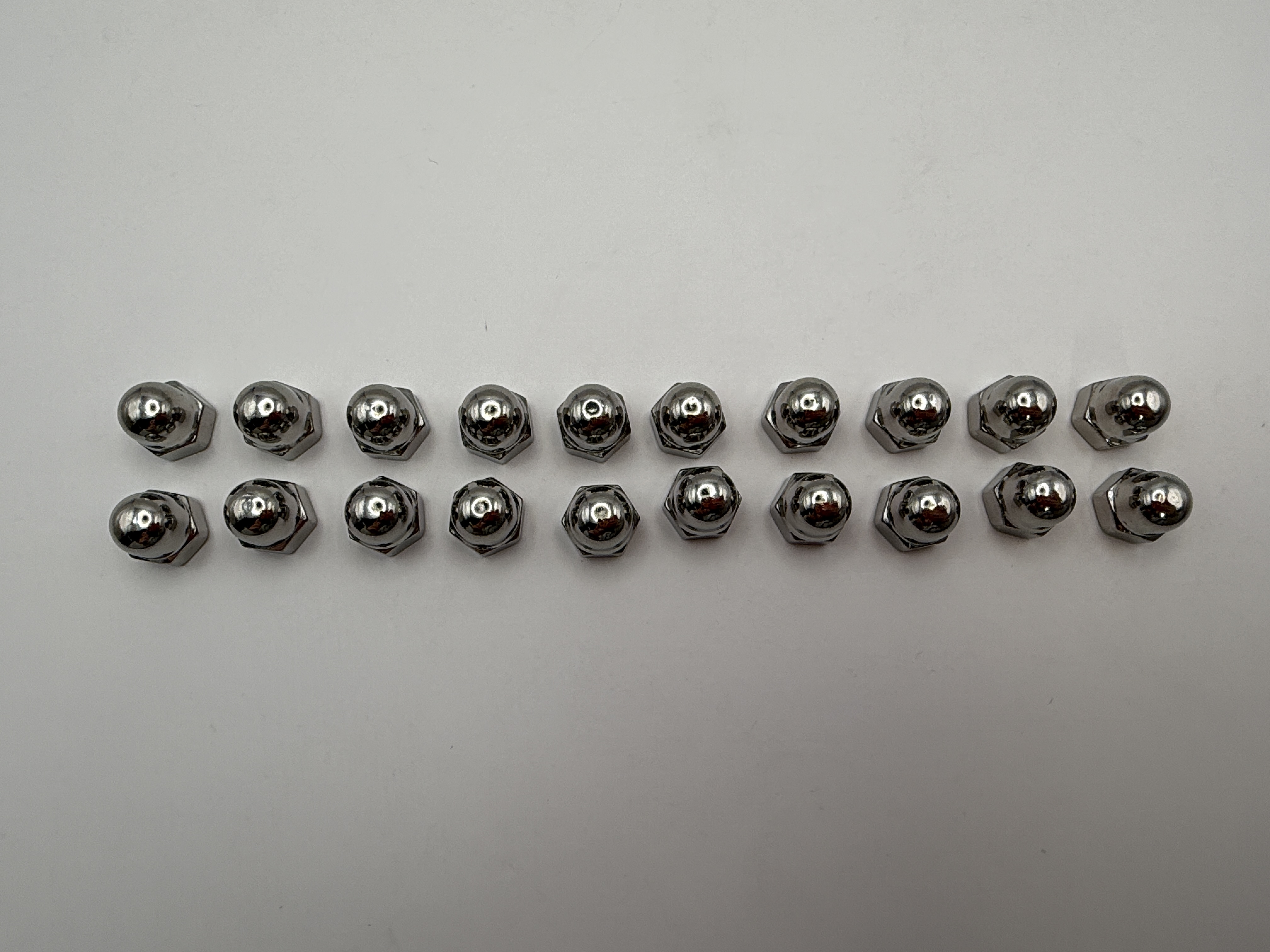 Hendler Nuts Dome Stainless Steel M6 x 12mm High x 1.00mm Pitch