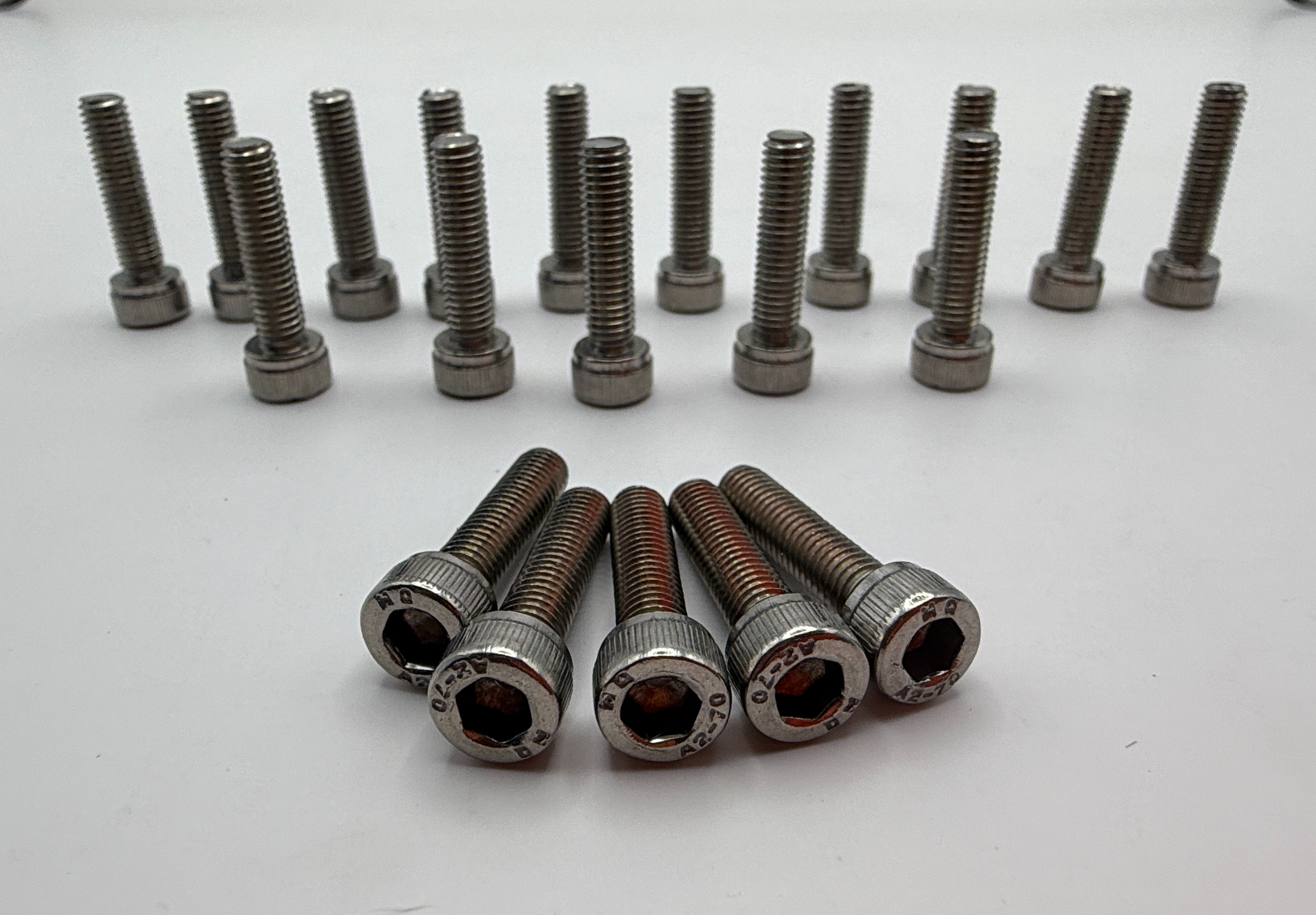 Hendler Screws Allen Stainless Steel M5 x 20mm x 0.80mm Pitch