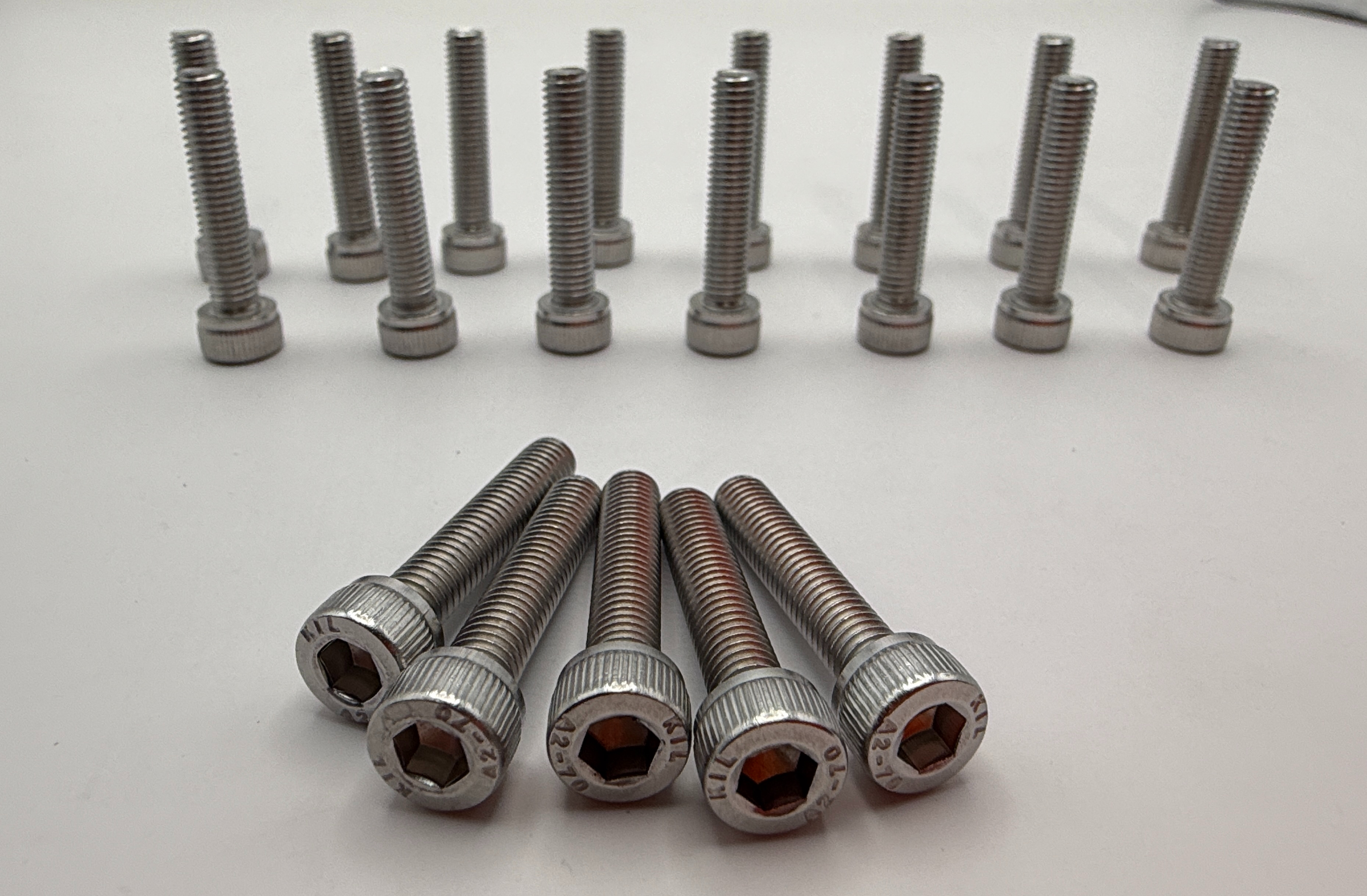 Hendler Screws Allen Stainless Steel M5 x 25mm x 0.80mm Pitch