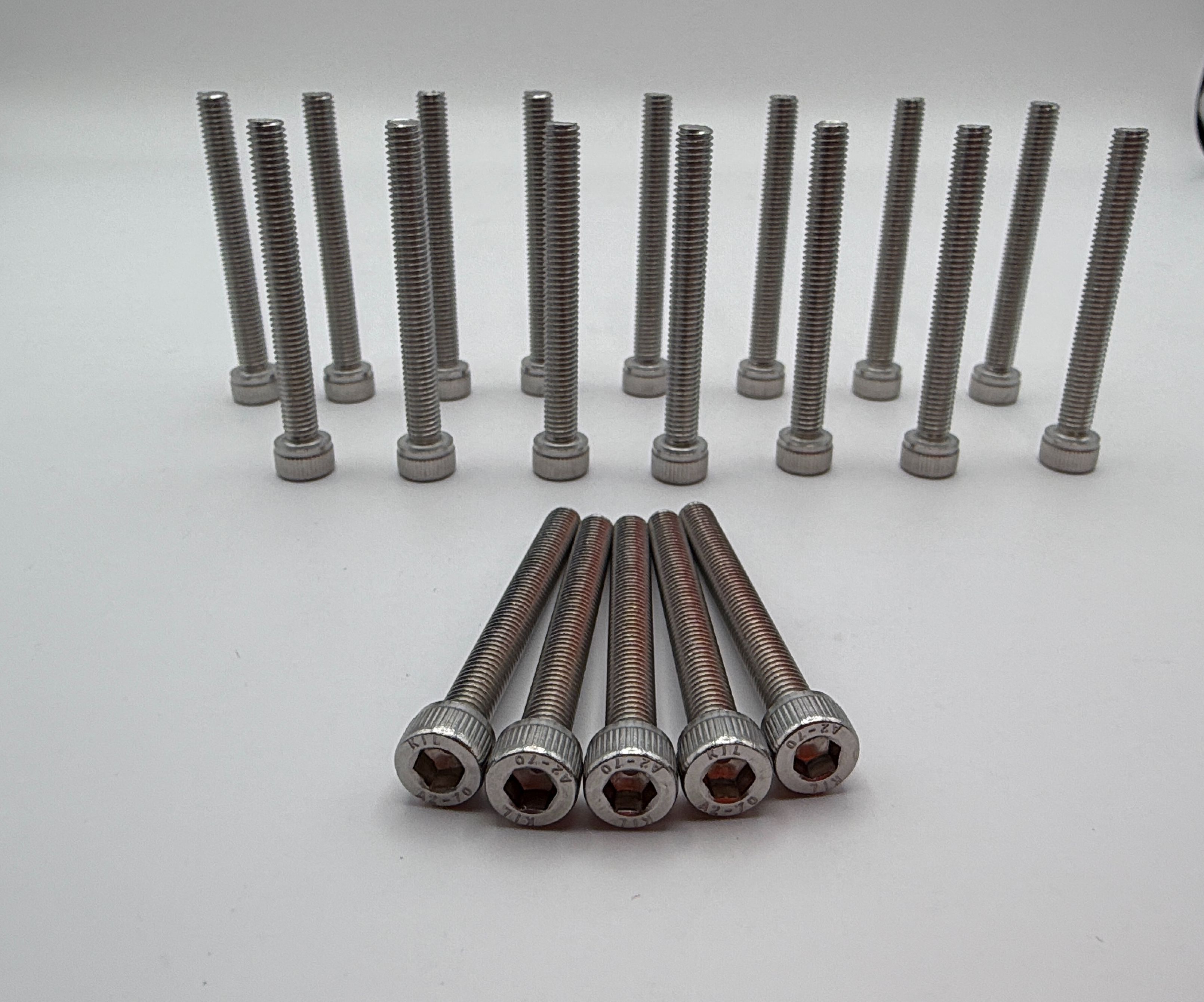 Hendler Screws Allen Stainless Steel M5 x 45mm x 0.80mm Pitch