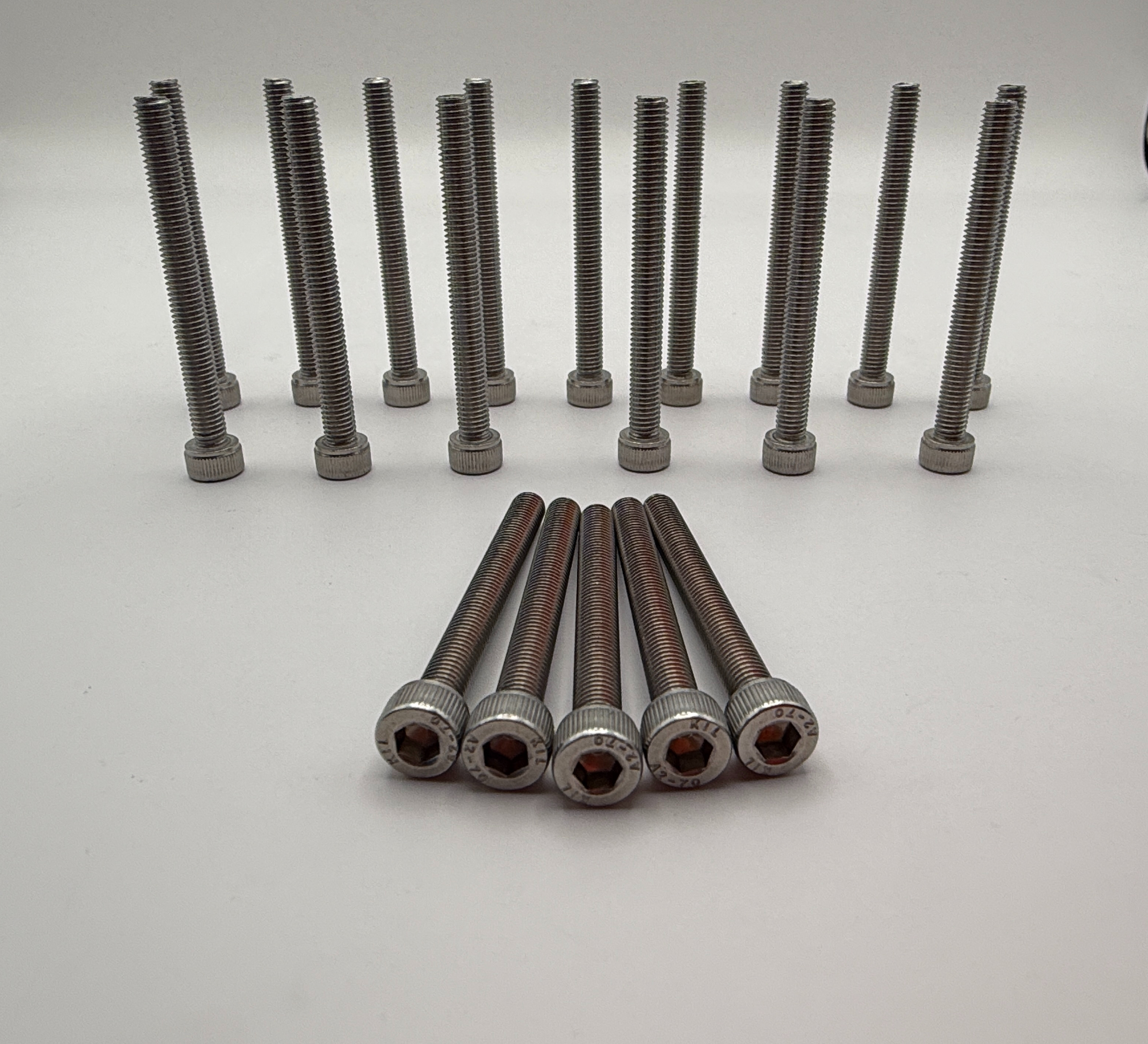 Hendler Screws Allen Stainless Steel M5 x 50mm x 0.80mm Pitch