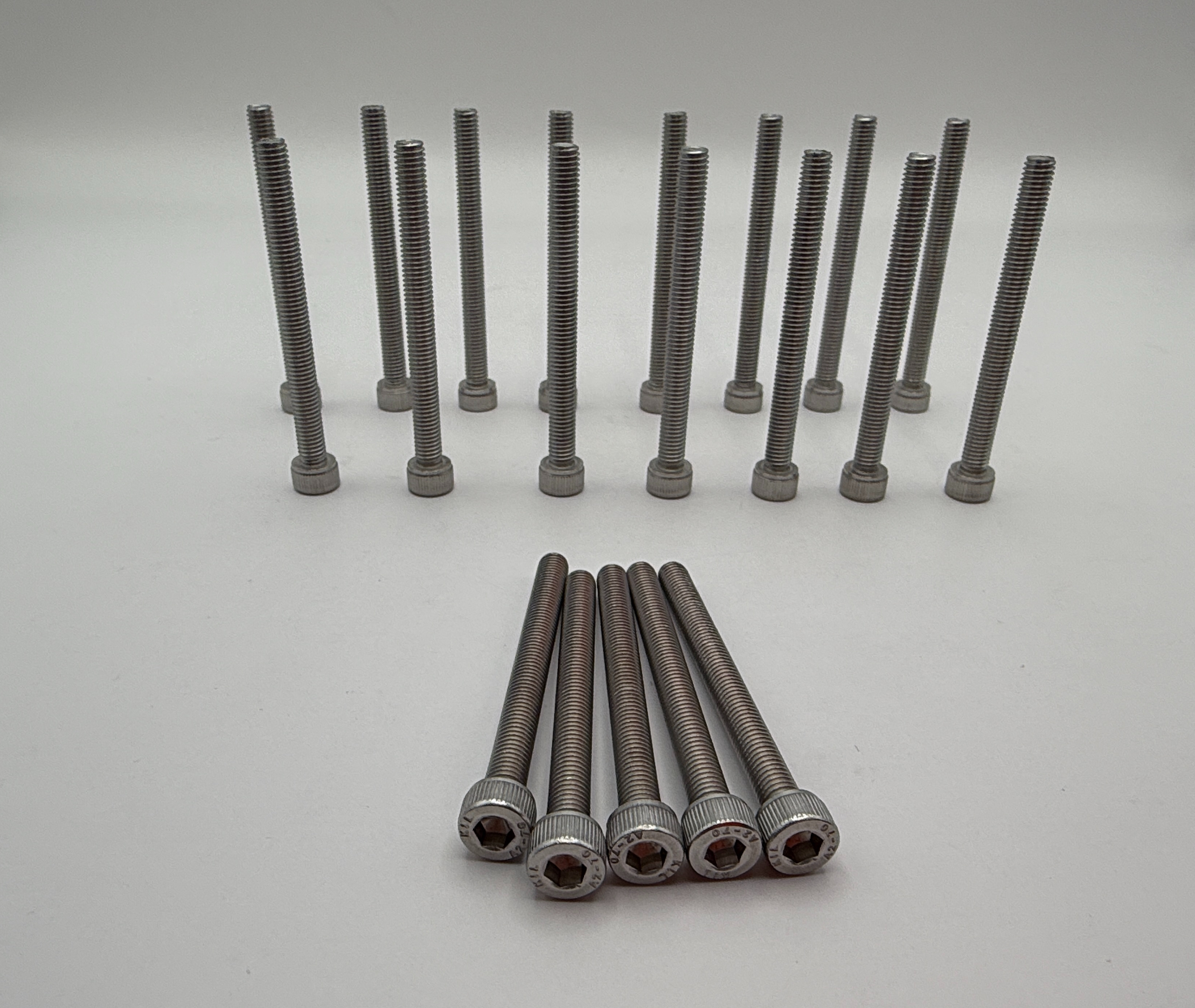 Hendler Screws Allen Stainless Steel M5 x 55mm x 0.80mm Pitch