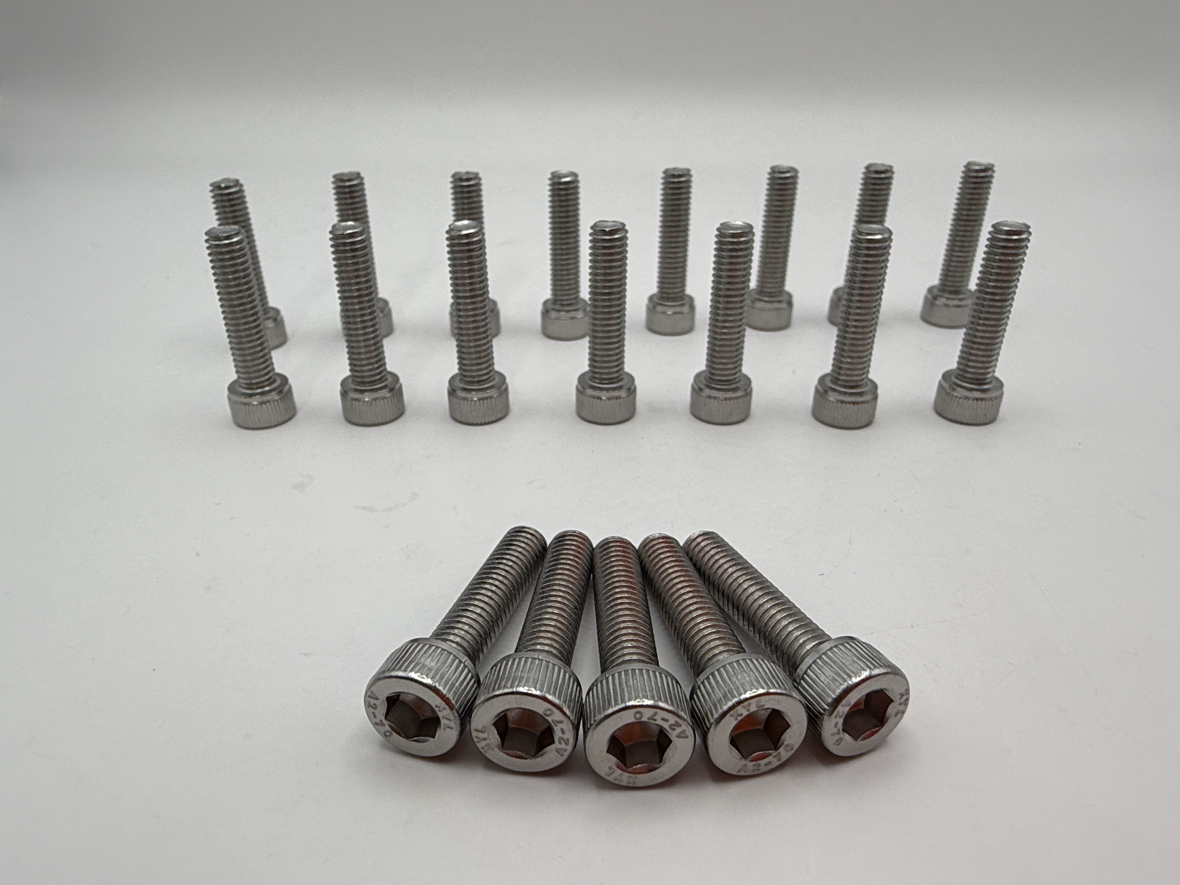 Hendler Screws Allen Stainless Steel M6 x 25mm x 1.00mm Pitch