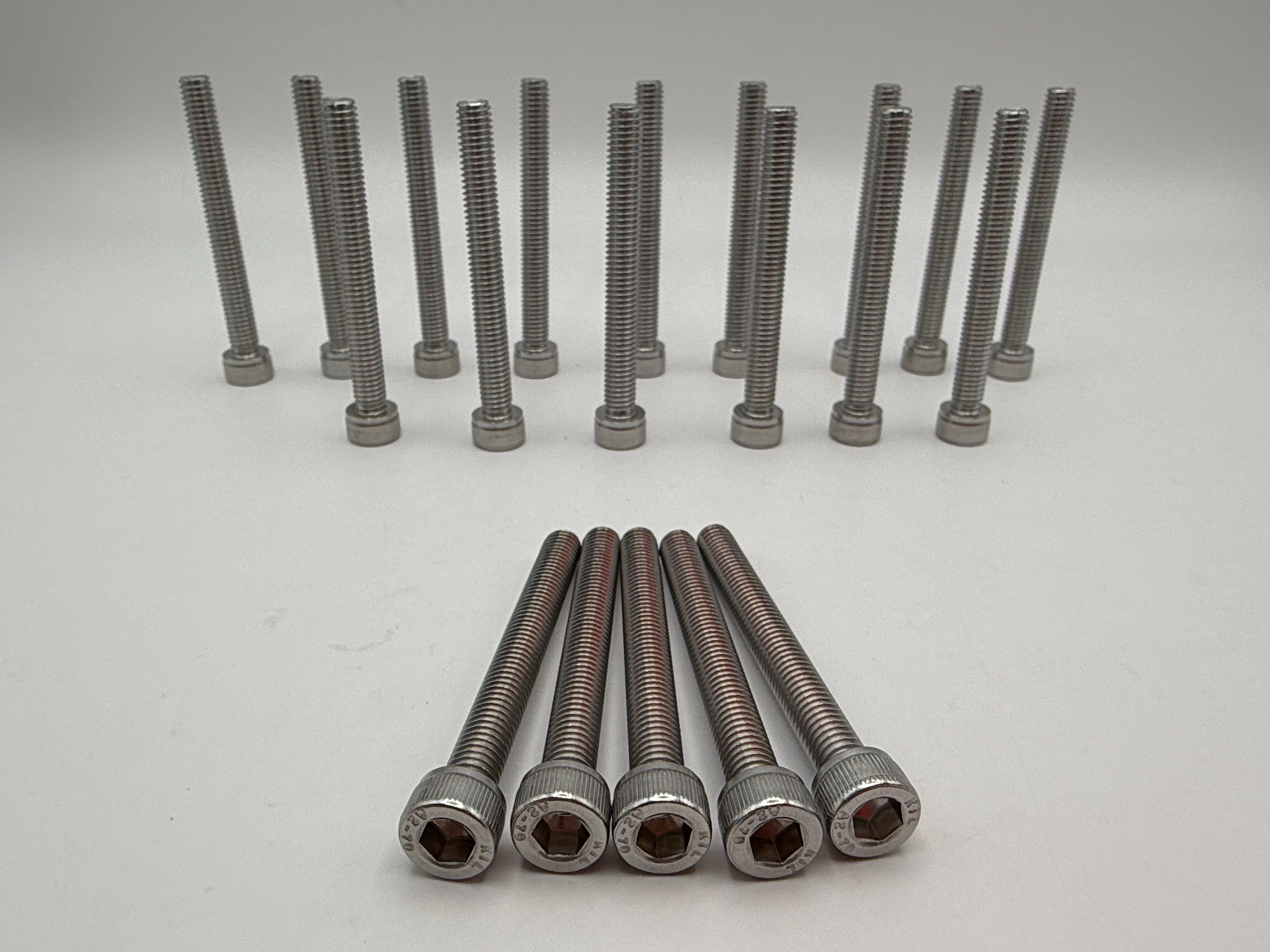 Hendler Screws Allen Stainless Steel M6 x 55mm x 1.00mm Pitch