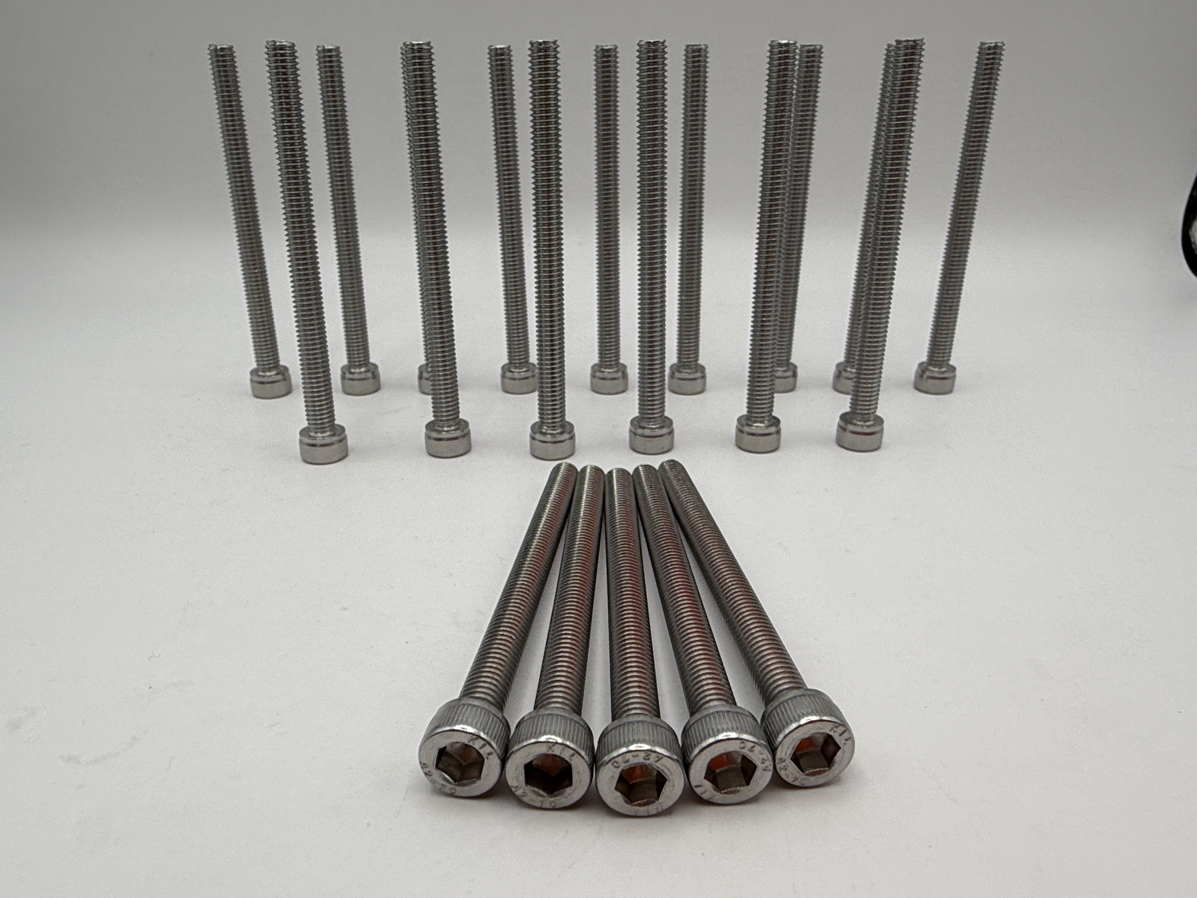Hendler Screws Allen Stainless Steel M6 x 75mm x 1.00mm Pitch