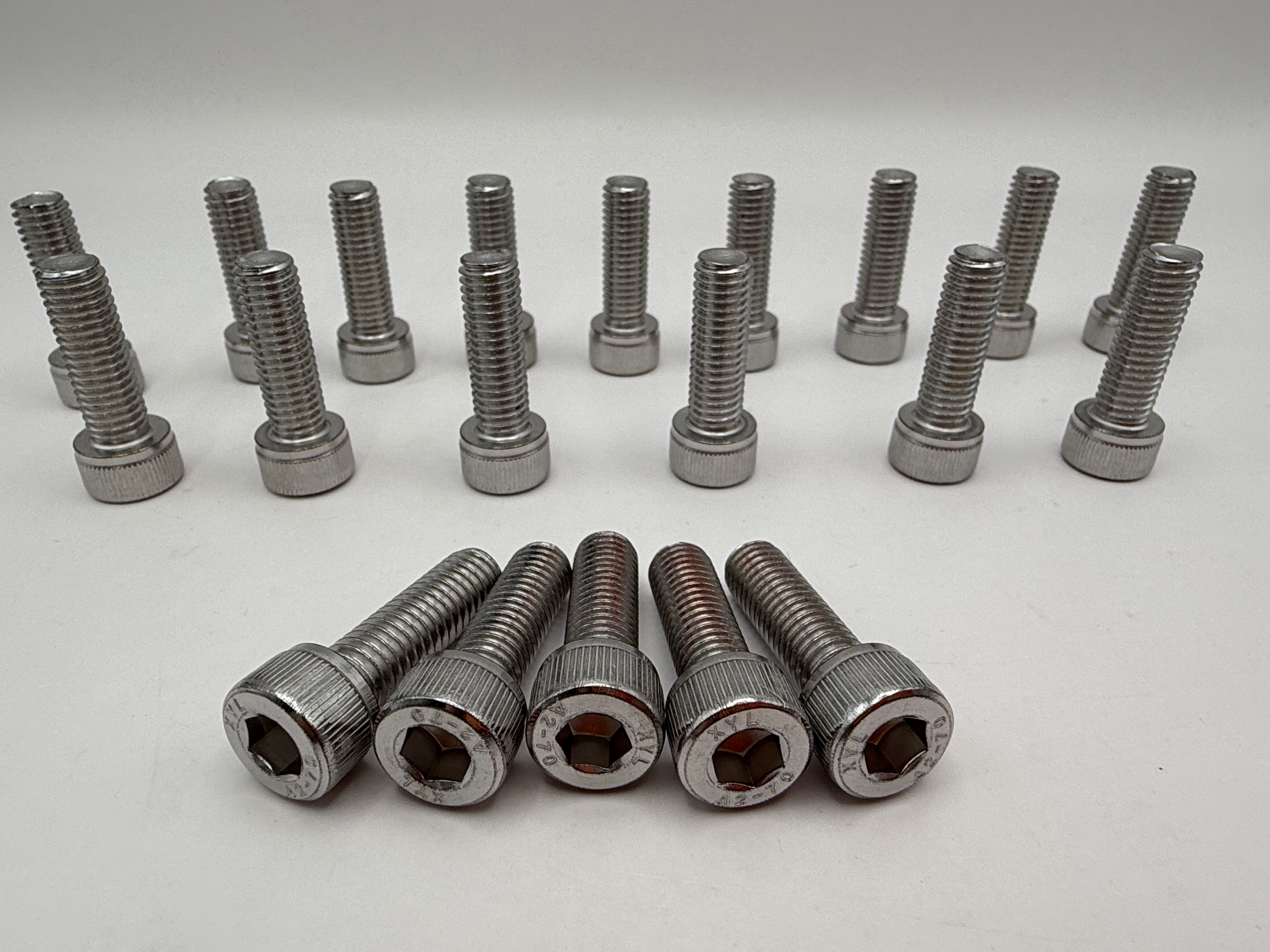 Hendler Screws Allen Stainless Steel M8 x 25mm x 1.25mm Pitch