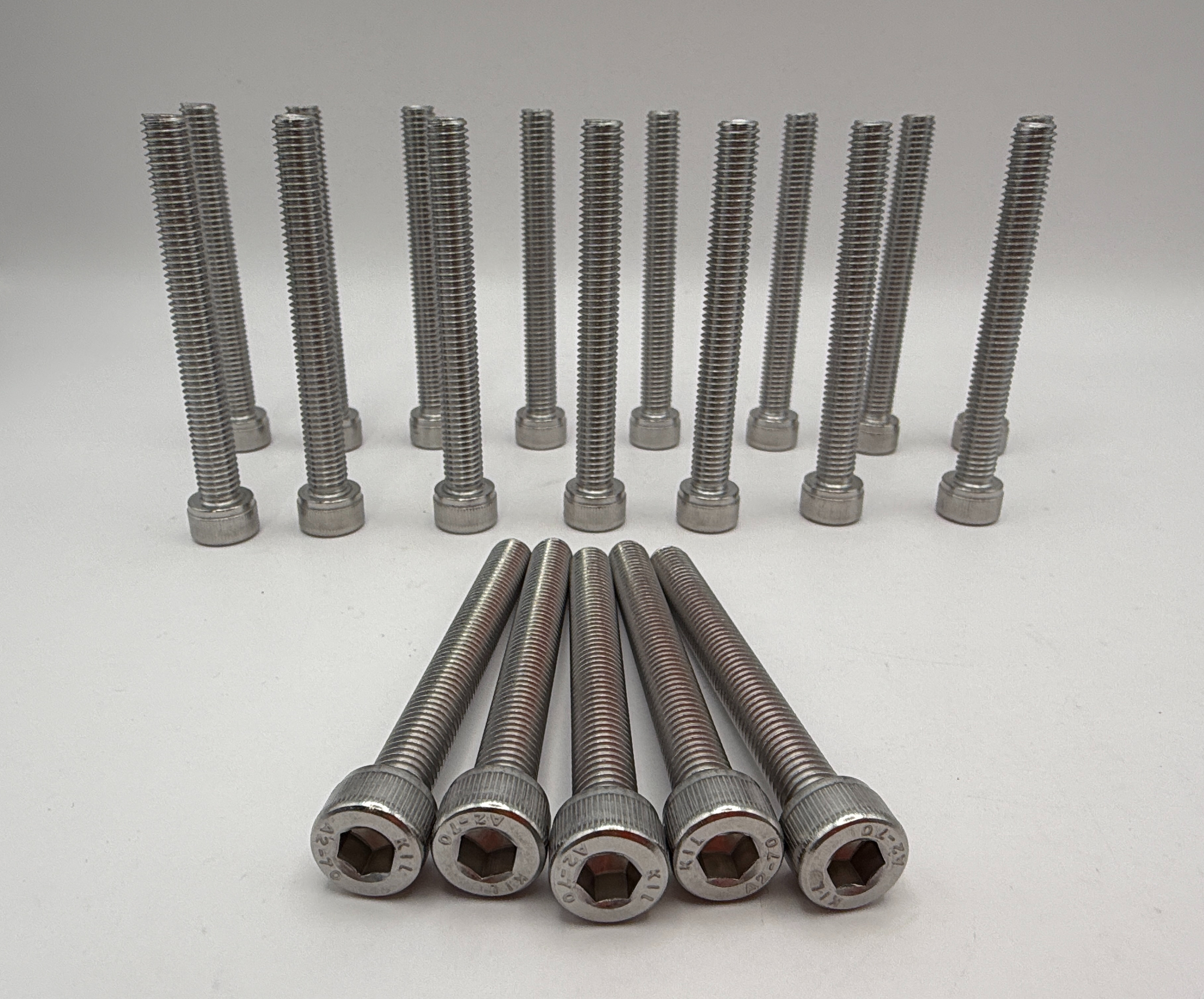 Hendler Screws Allen Stainless Steel M8 x 70mm x 1.25mm Pitch