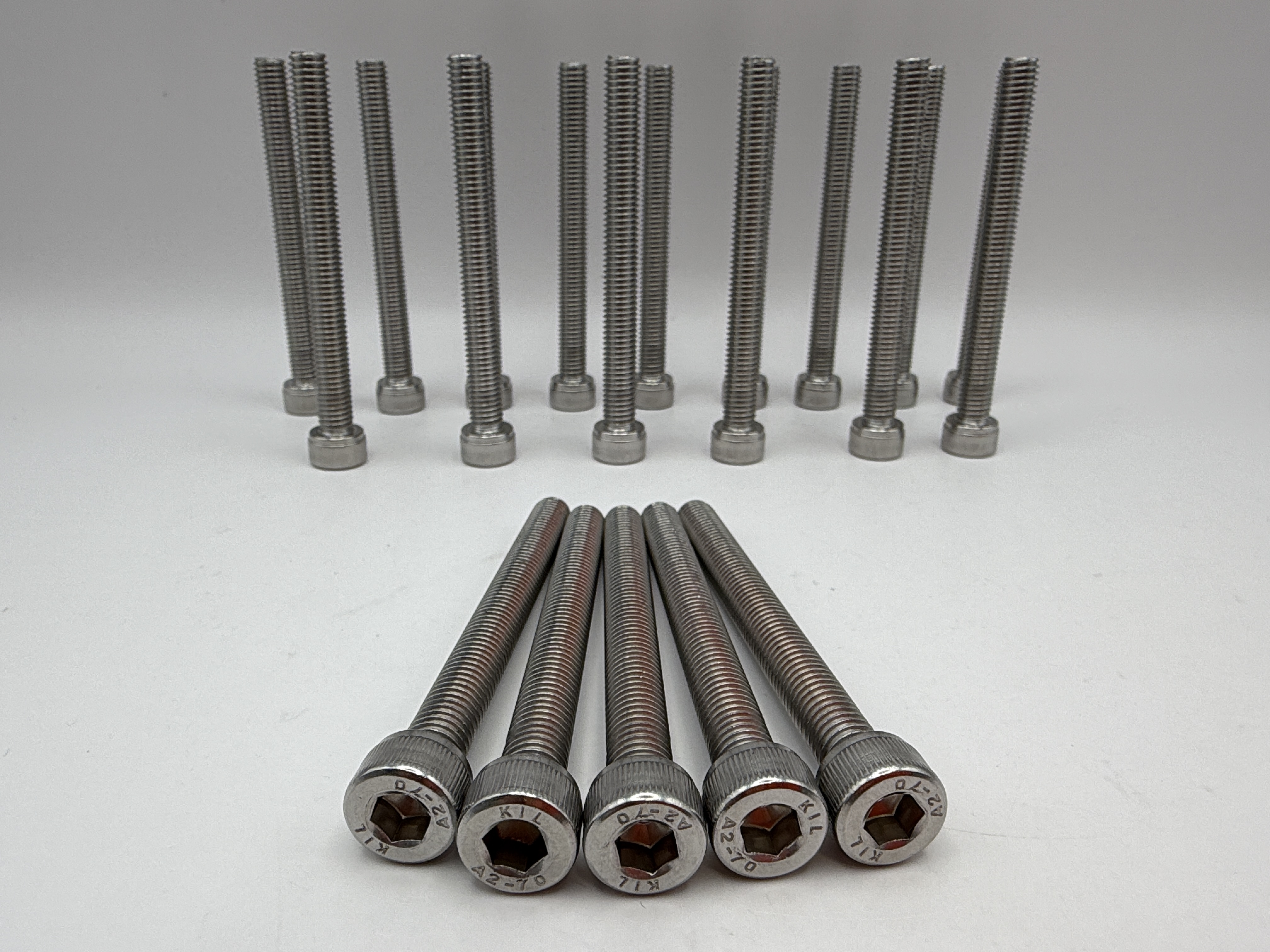 Hendler Screws Allen Stainless Steel M8 x 80mm x 1.25mm Pitch