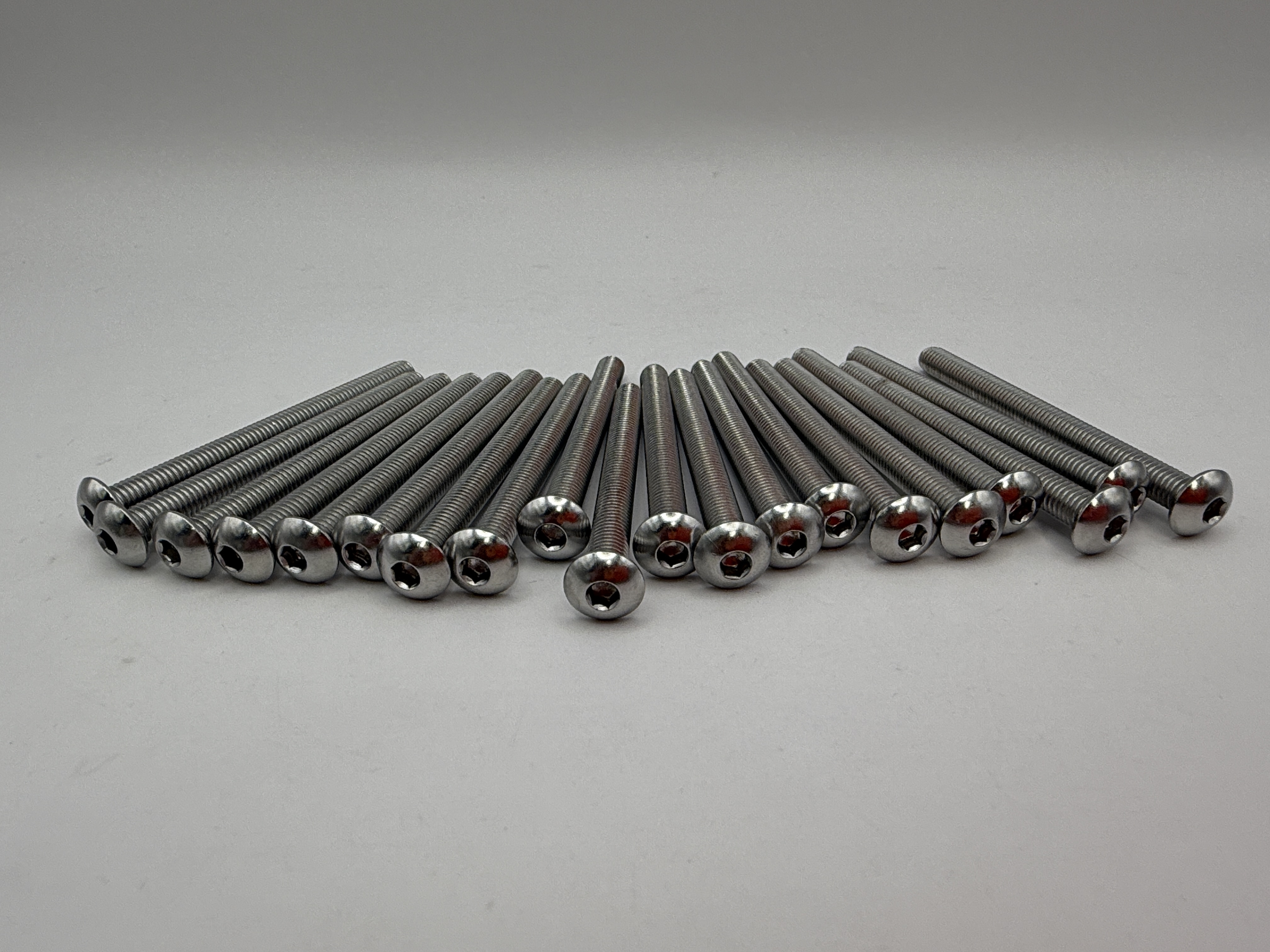 Hendler Screws Button Allen Stainless Steel M5 x 55mm x 0.80mm Pitch