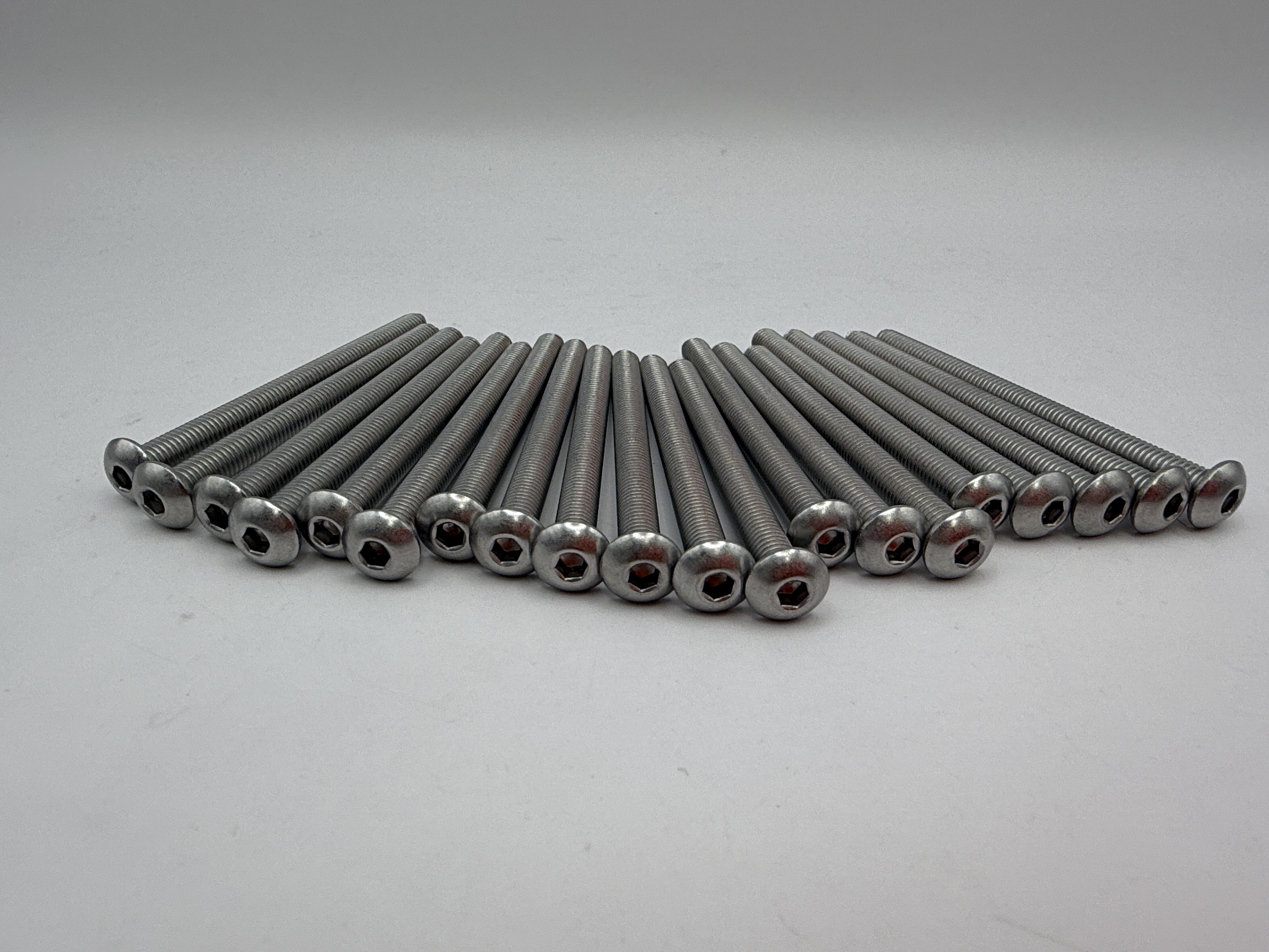 Hendler Screws Button Allen Stainless Steel M5 x 60mm x 0.80mm Pitch