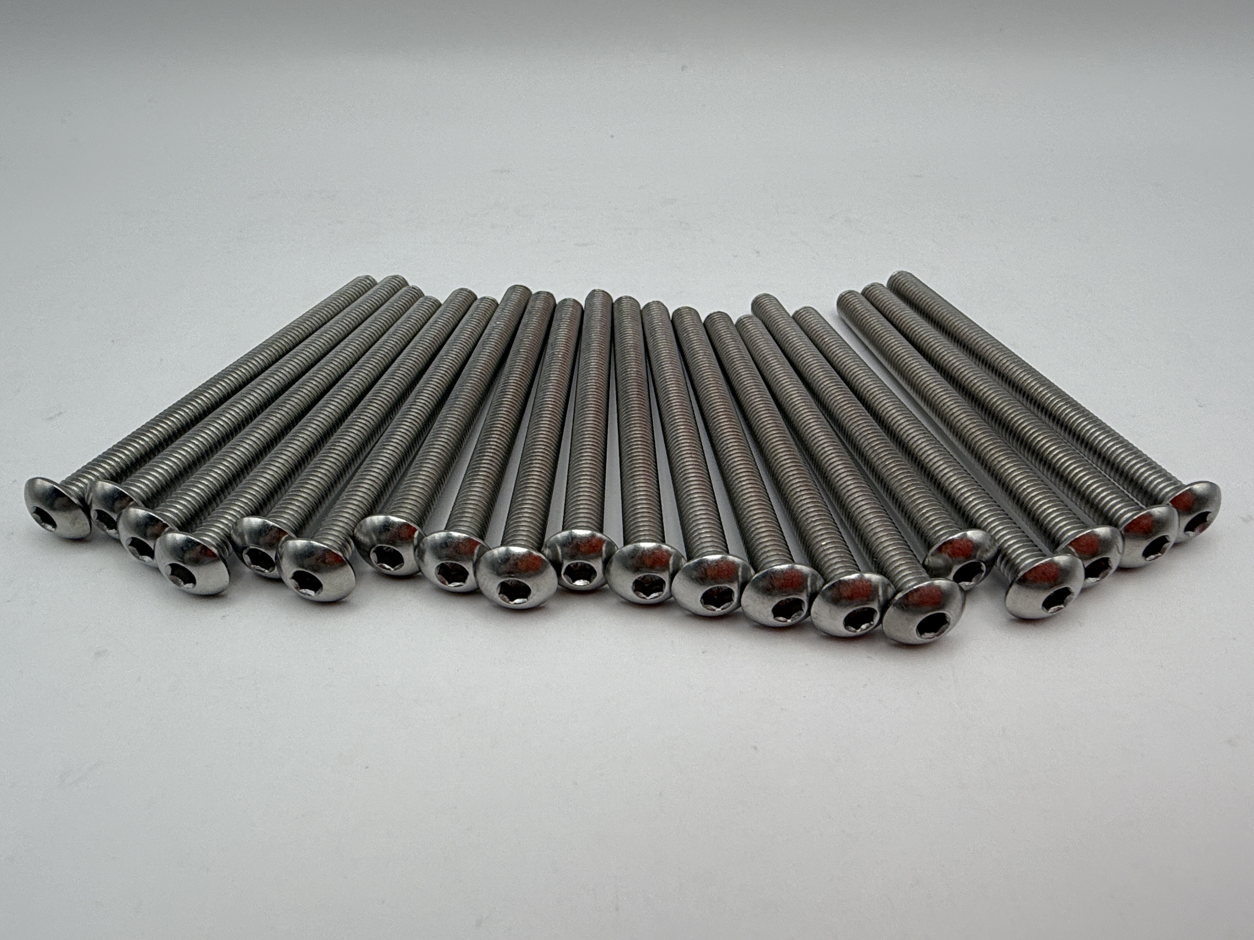 Hendler Screws Button Allen Stainless Steel M5 x 65mm x 0.80mm Pitch