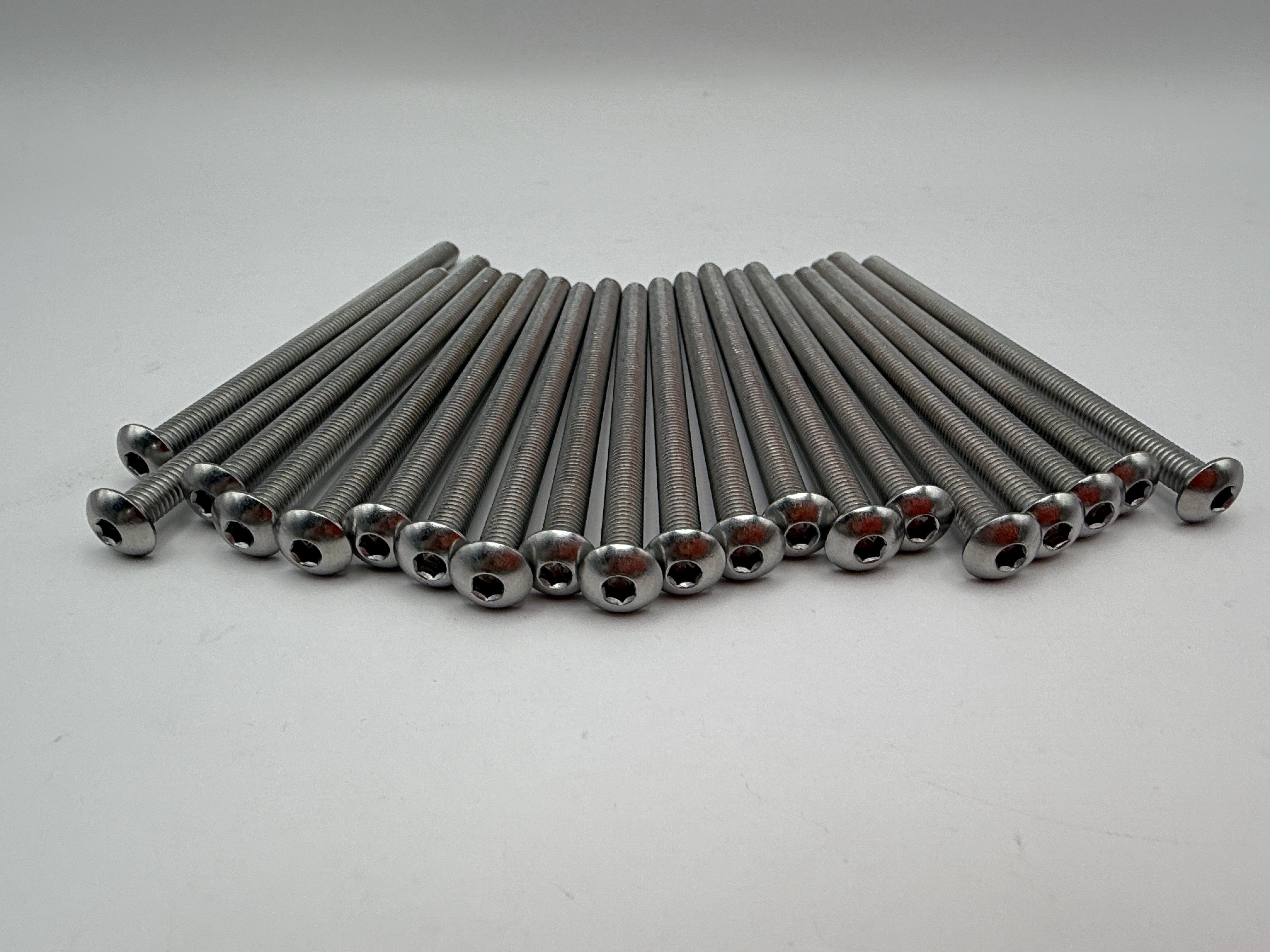 Hendler Screws Button Allen Stainless Steel M5 x 80mm x 0.80mm Pitch