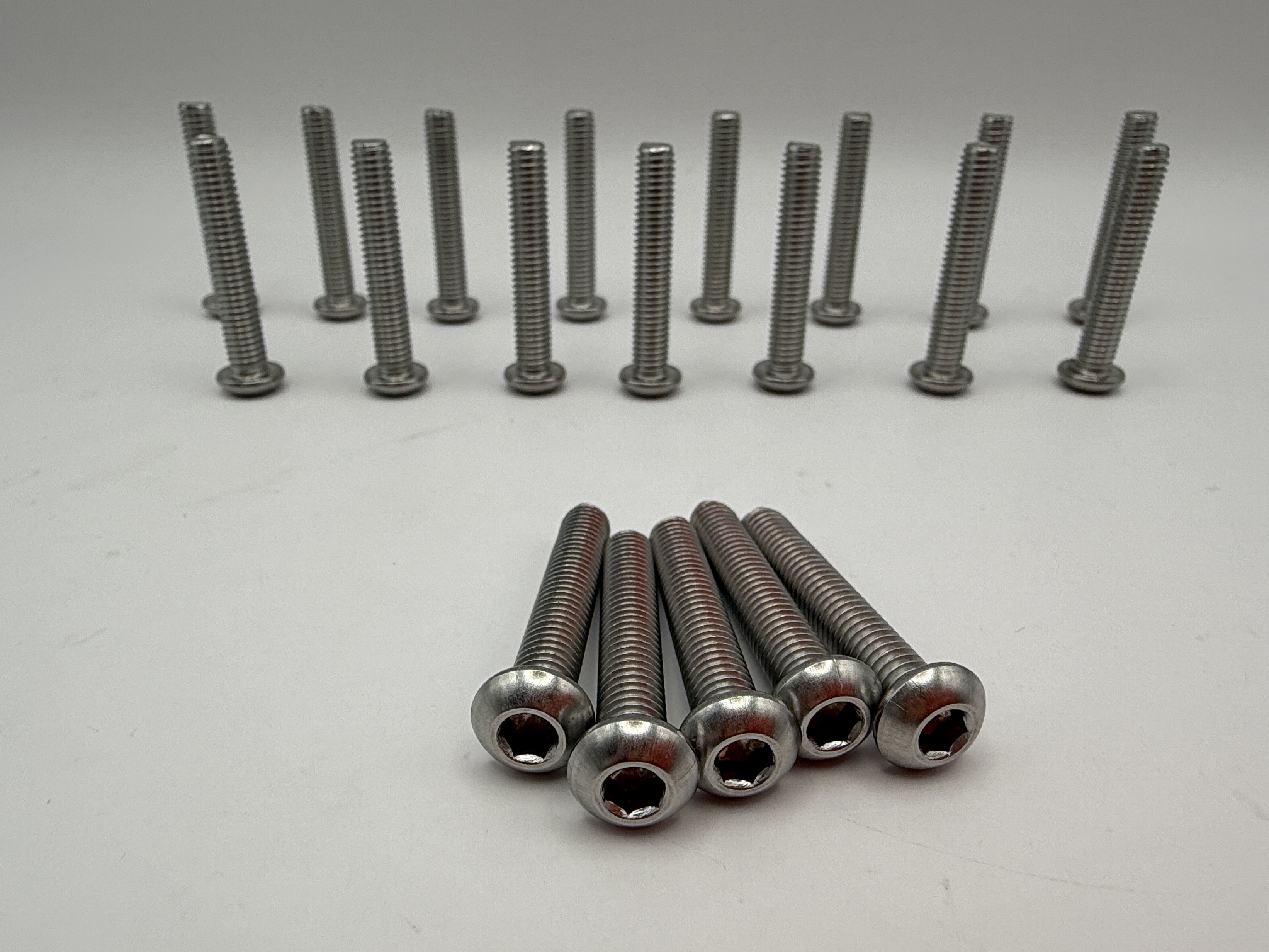Hendler Screws Button Allen Stainless Steel M6 x 35mm x 1.00mm Pitch