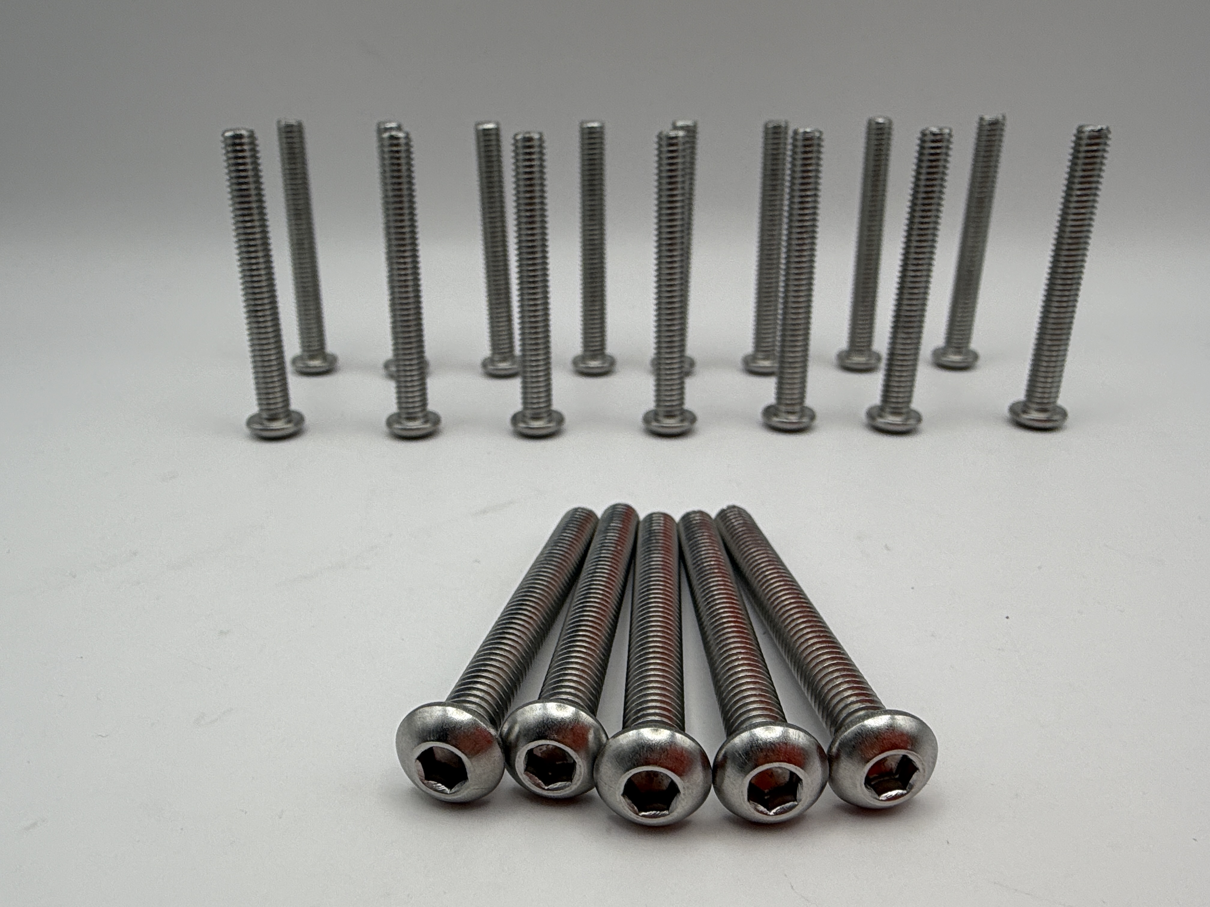 Hendler Screws Button Allen Stainless Steel M6 x 50mm x 1.00mm Pitch