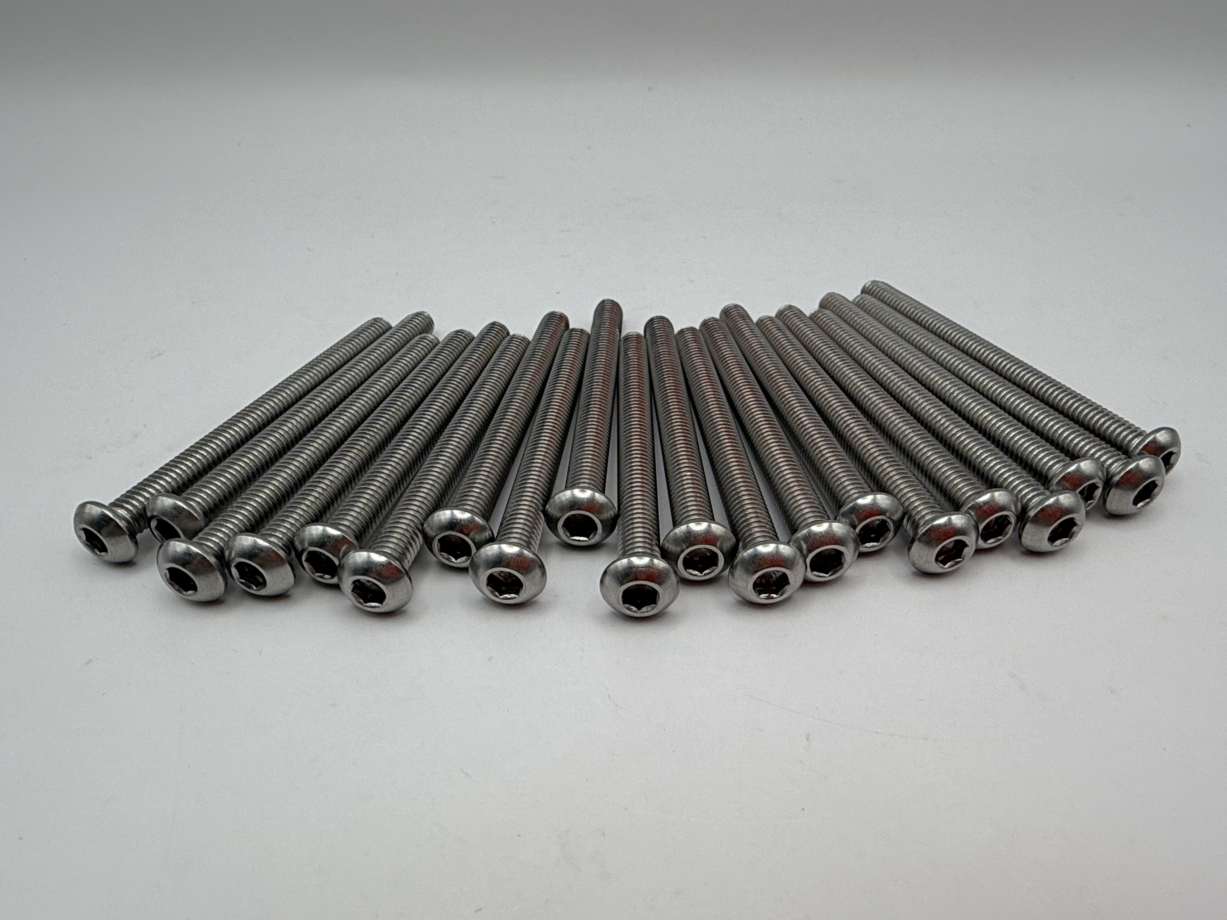 Hendler Screws Button Allen Stainless Steel M6 x 65mm x 1.00mm Pitch