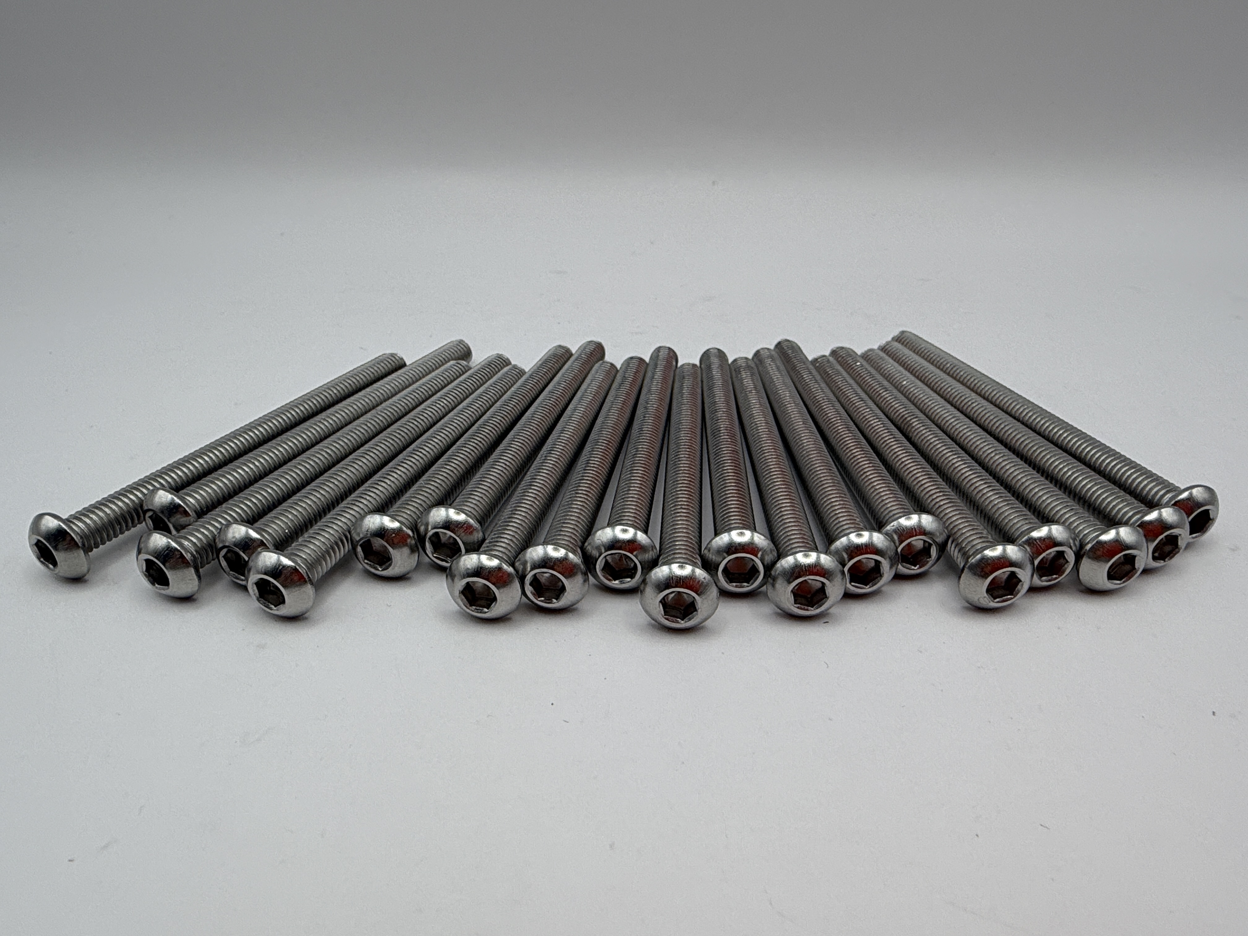 Hendler Screws Button Allen Stainless Steel M6 x 70mm x 1.00mm Pitch