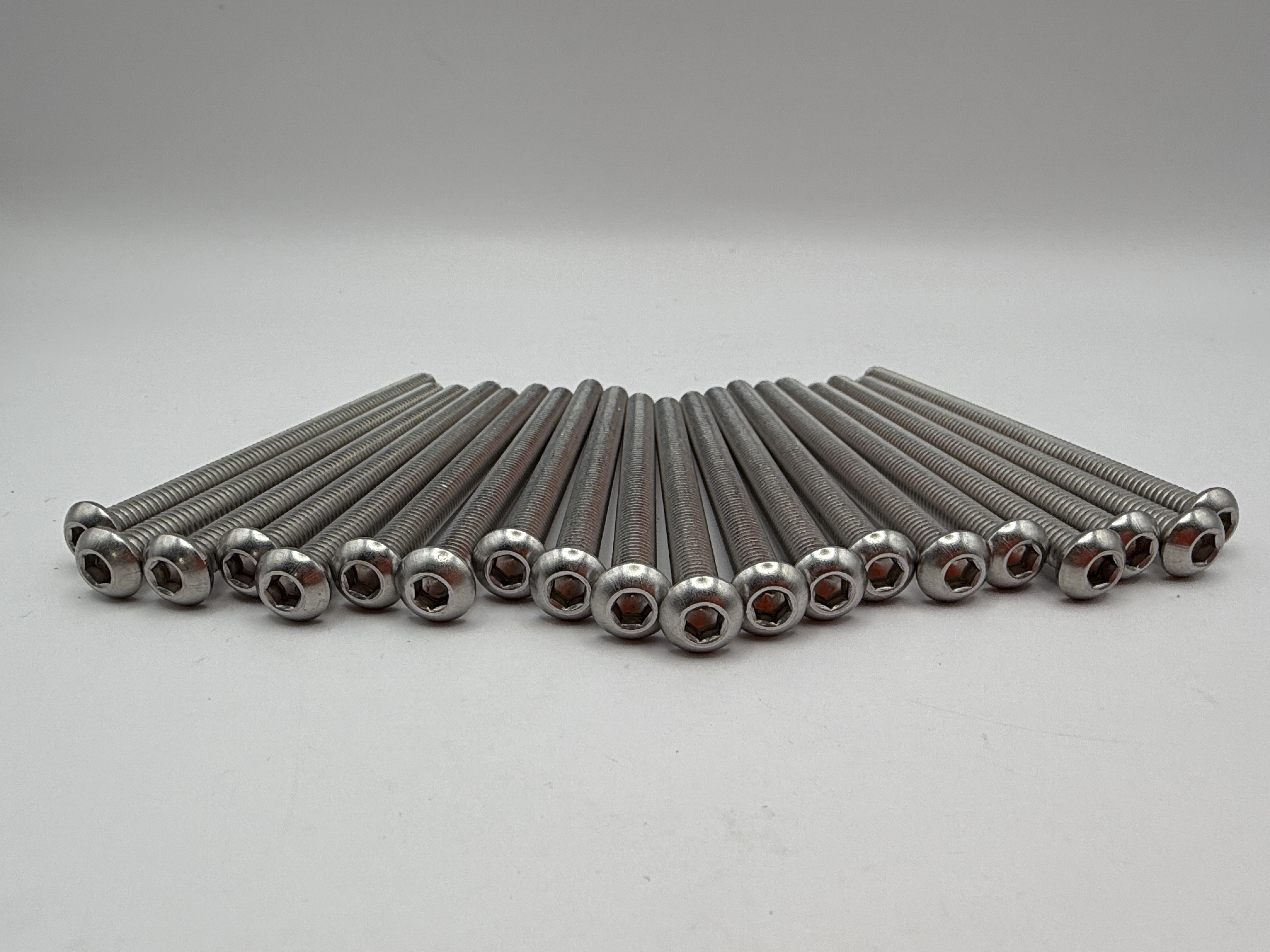Hendler Screws Button Allen Stainless Steel M6 x 80mm x 1.00mm Pitch