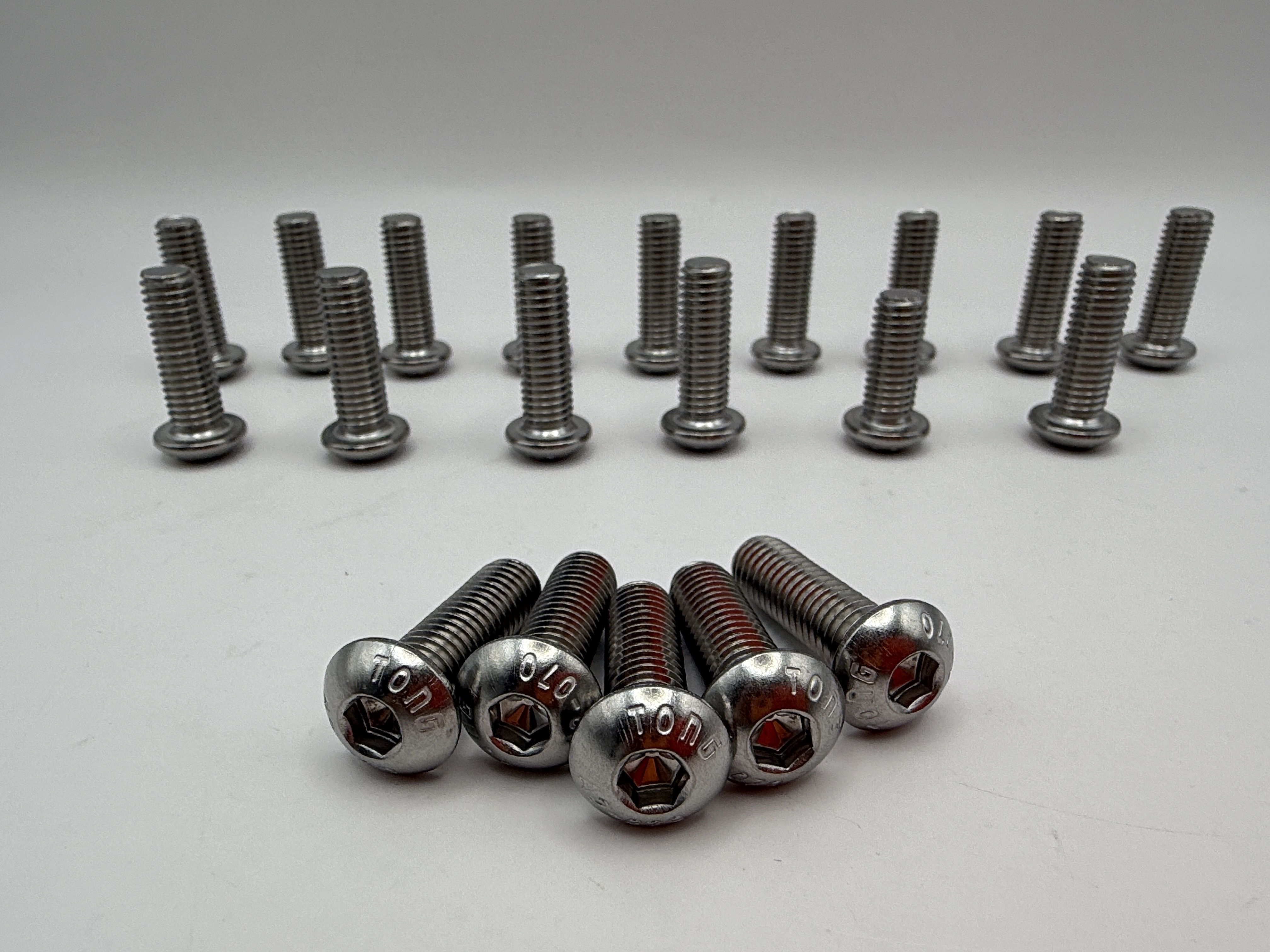Hendler Screws Button Allen Stainless Steel M8 x 25mm x 1.25mm Pitch