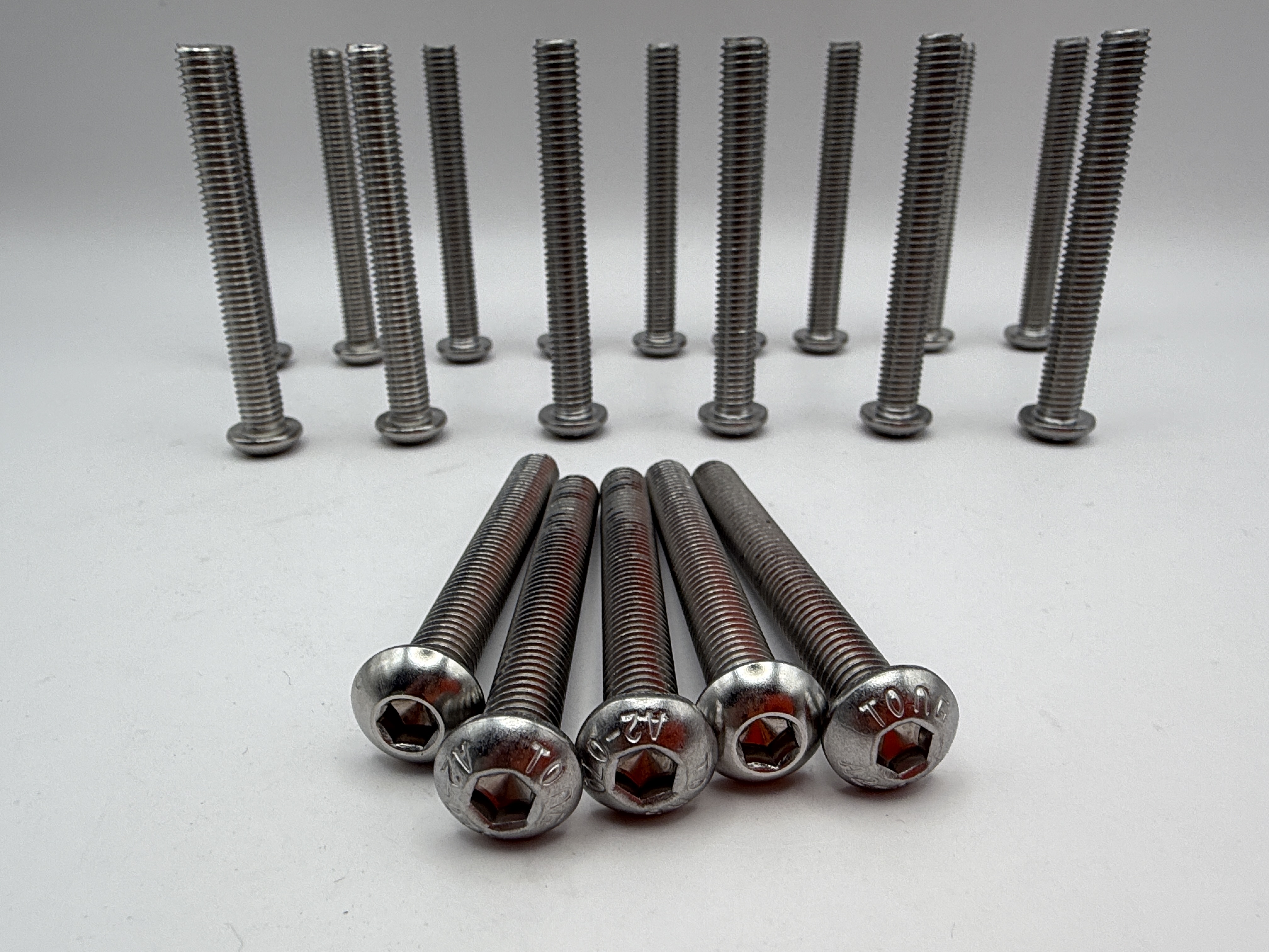 Hendler Screws Button Allen Stainless Steel M8 x 65mm x 1.25mm Pitch