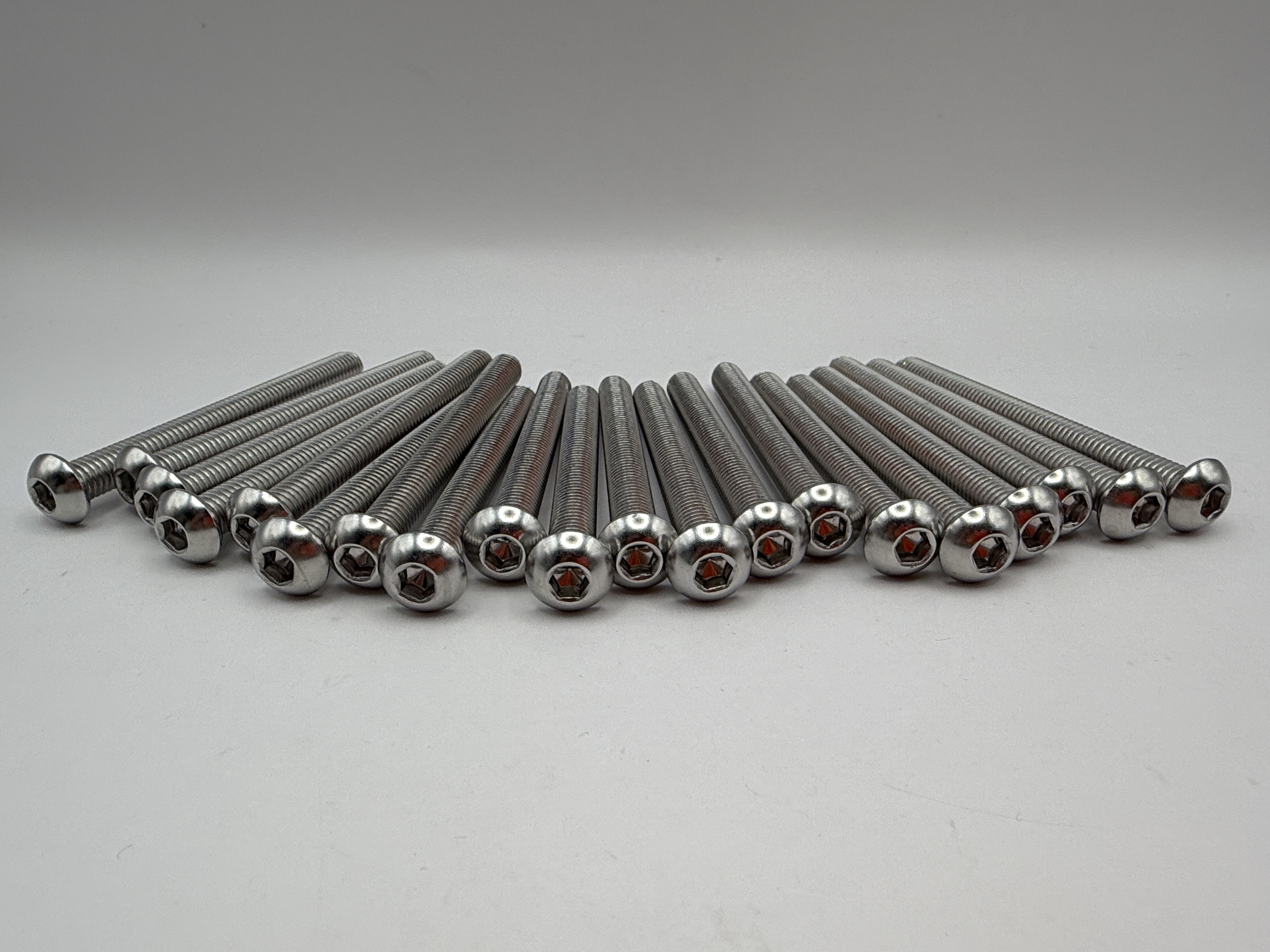 Hendler Screws Button Allen Stainless Steel M8 x 80mm x 1.25mm Pitch