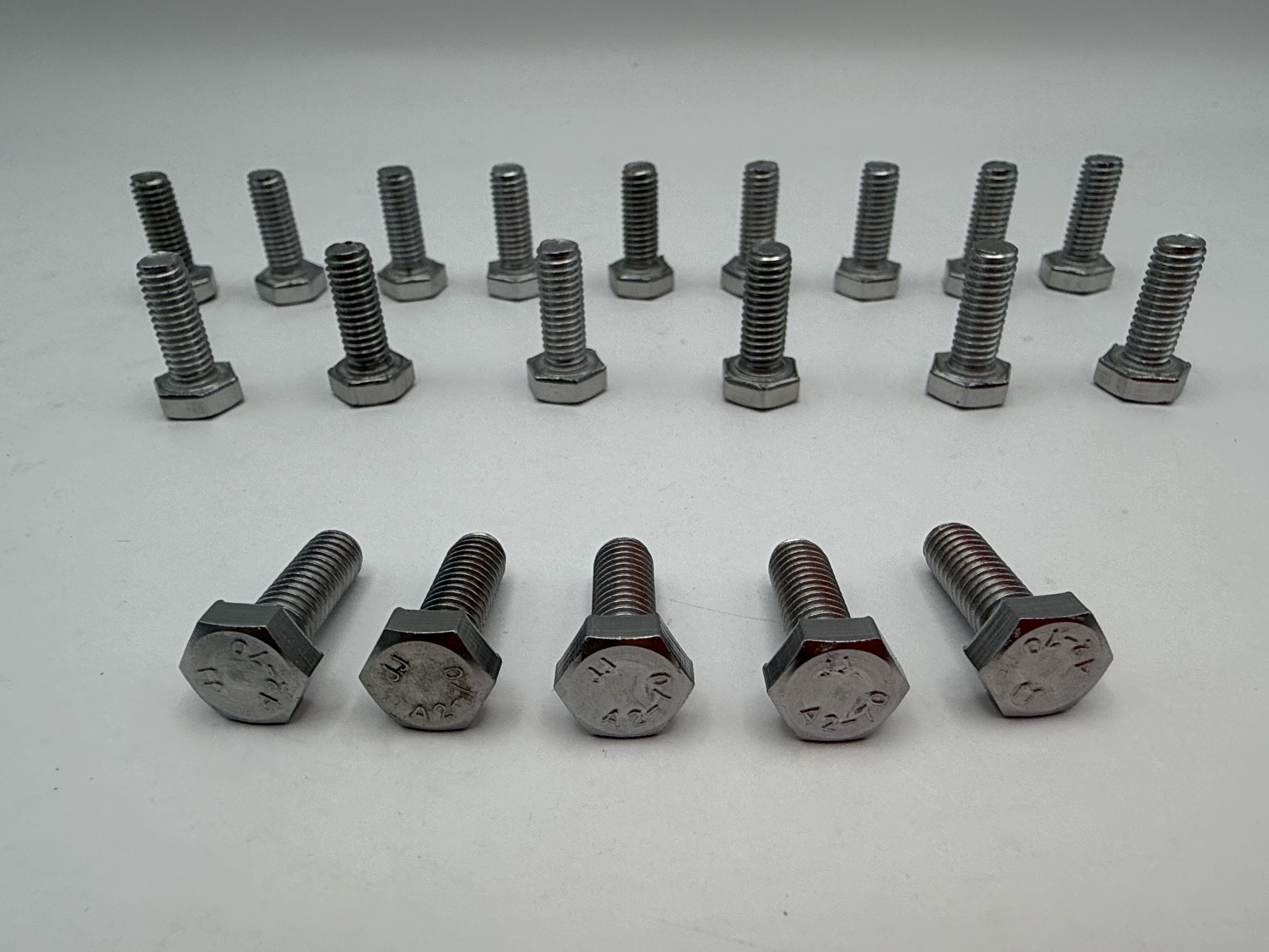 Hendler Bolts Hexagon Stainless Steel M6 x 16mm x 1.00mm Pitch