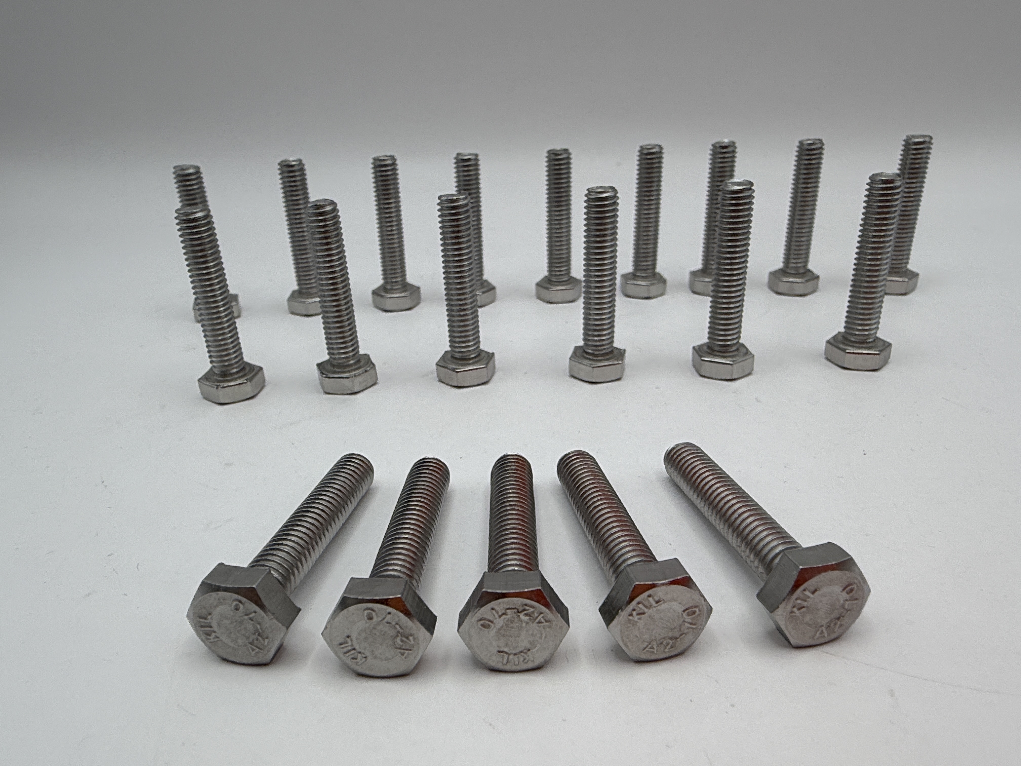 Hendler Bolts Hexagon Stainless Steel M6 x 30mm x 1.00mm Pitch