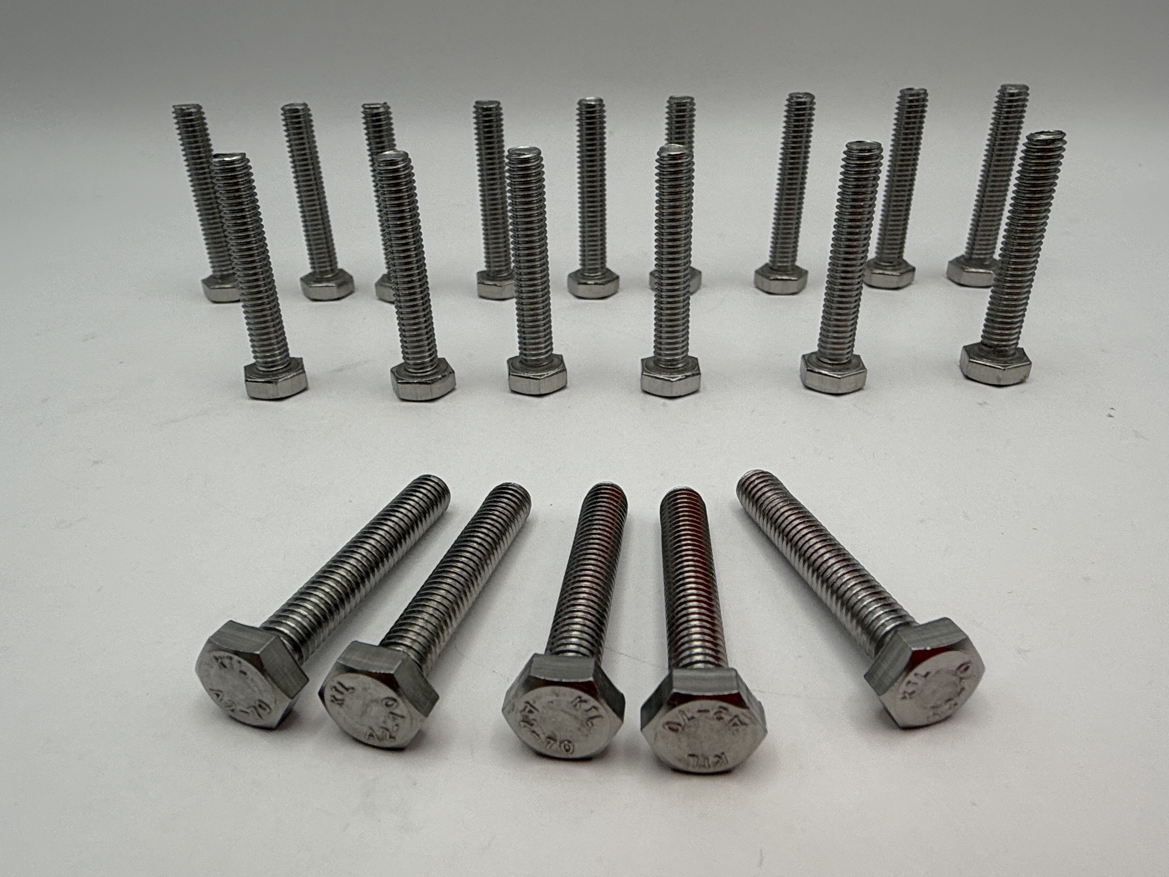 Hendler Bolts Hexagon Stainless Steel M6 x 35mm x 1.00mm Pitch