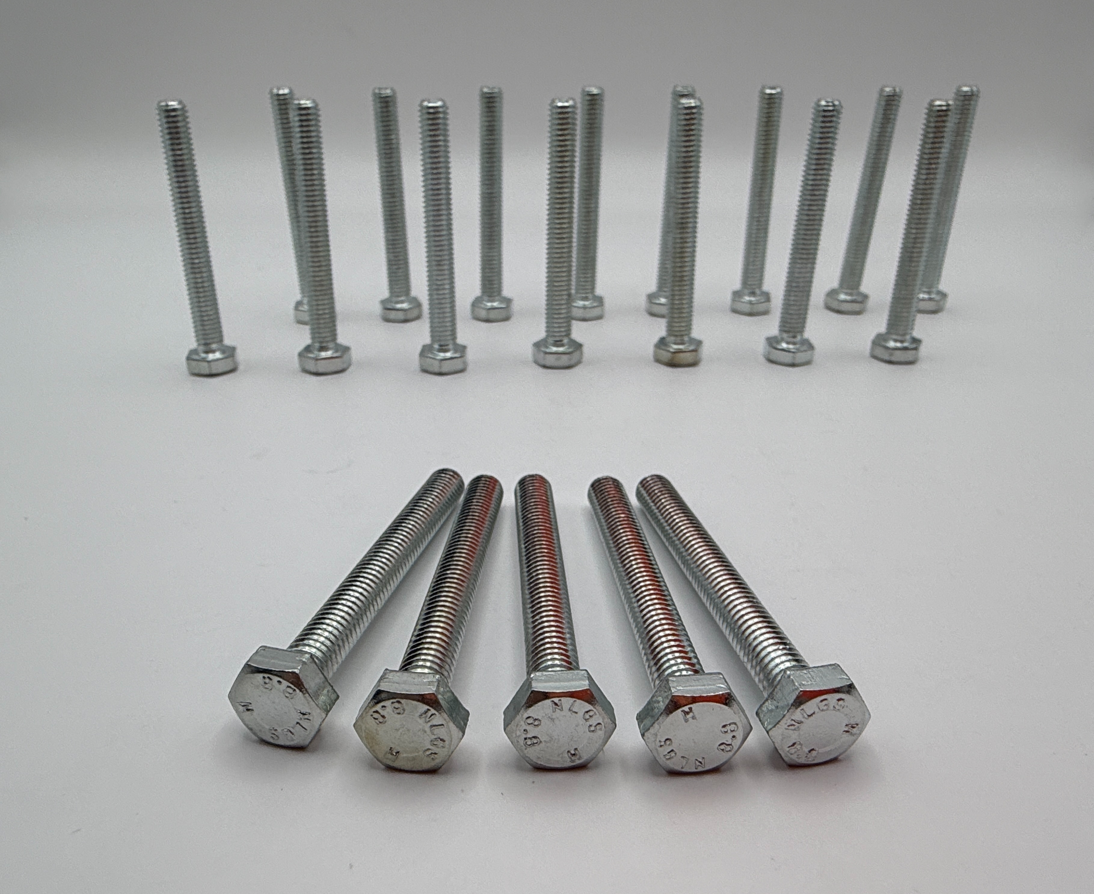 Hendler Bolts Hexagon M6 x 50mm x 1.00mm Pitch