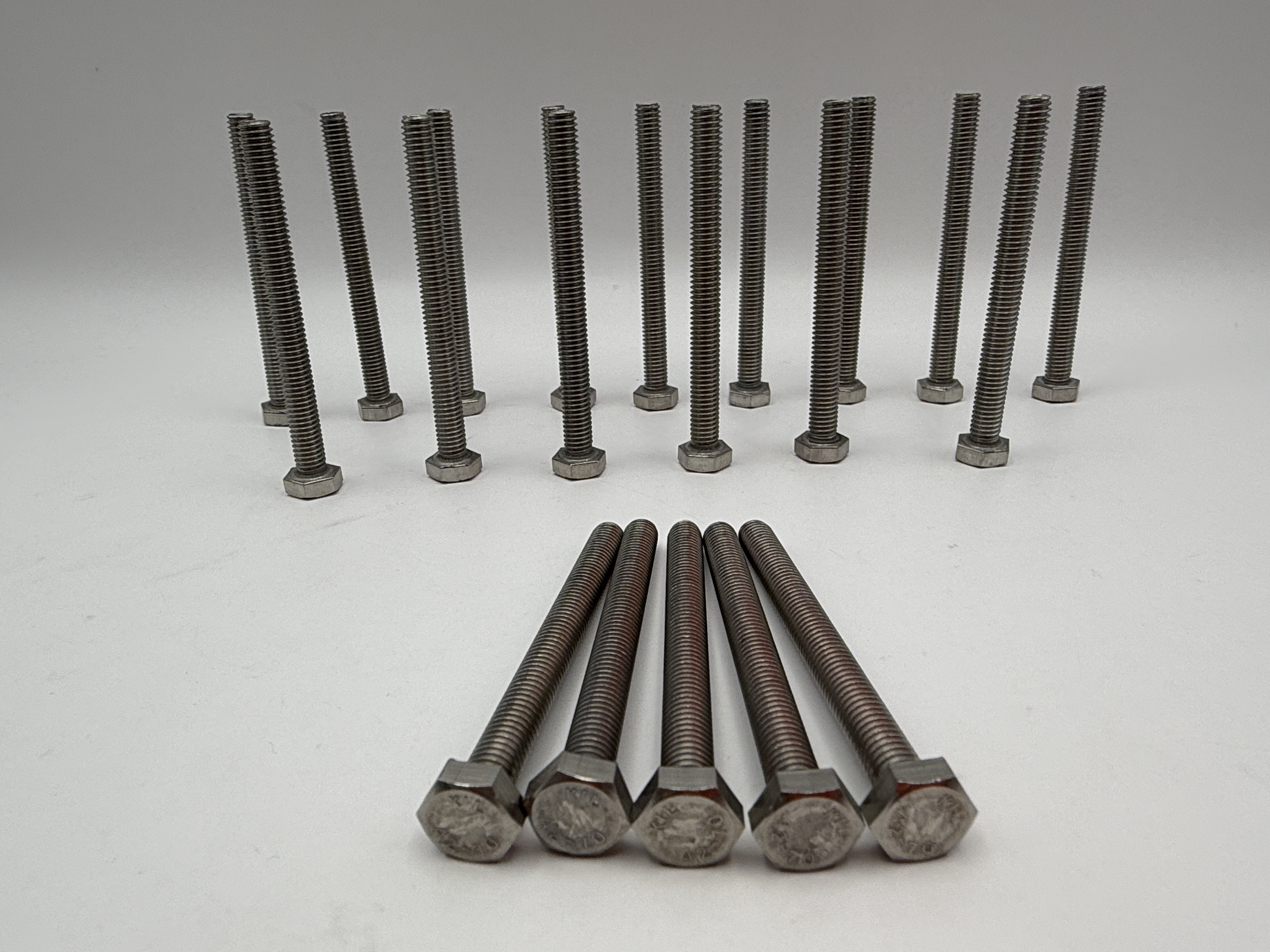 Hendler Bolts Hexagon Stainless Steel M6 x 65mm x 1.00mm Pitch