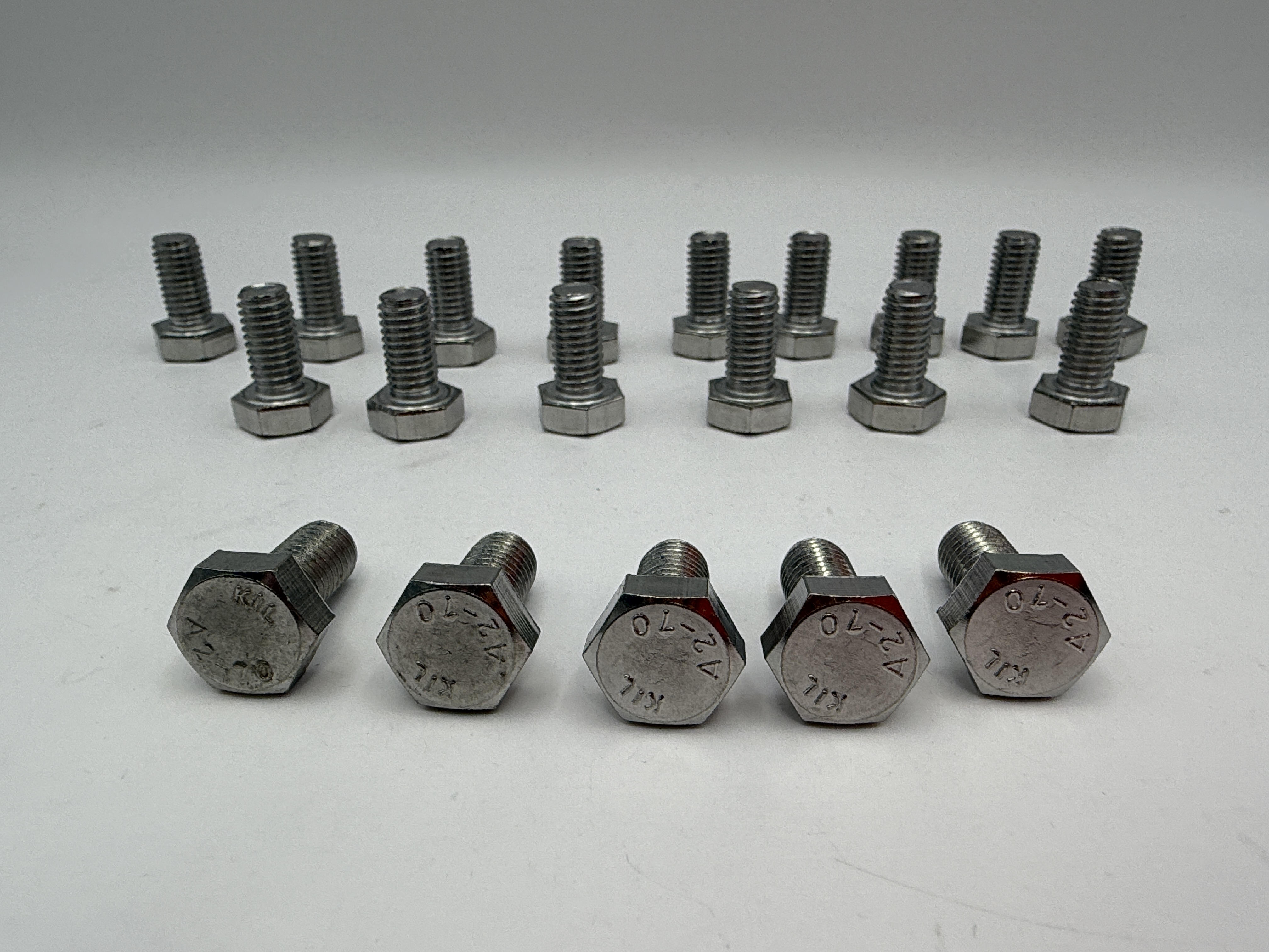 Hendler Bolts Hexagon Stainless Steel M8 x 16mm x 1.25mm Pitch