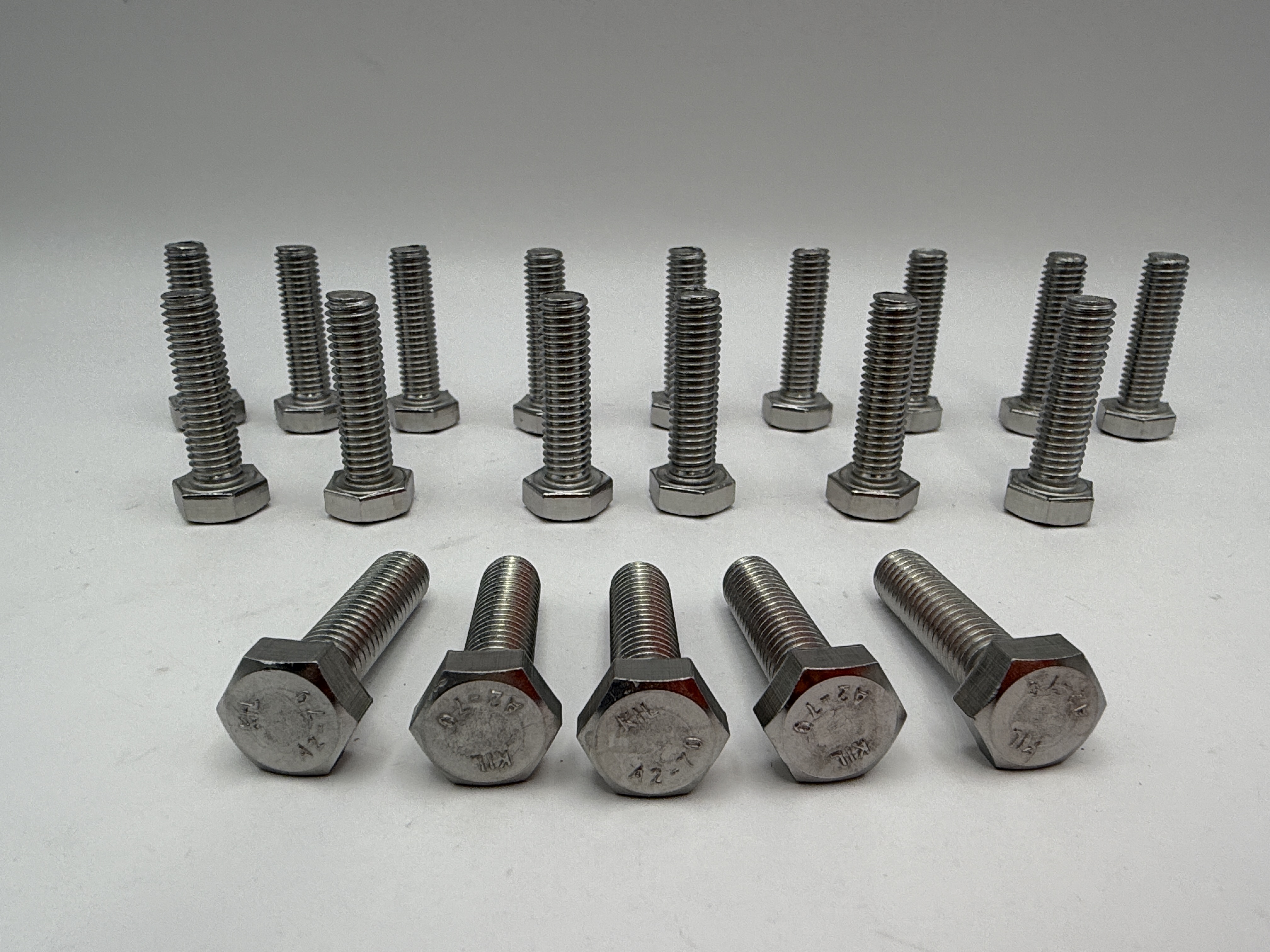 Hendler Bolts Hexagon Stainless Steel M8 x 30mm x 1.25mm Pitch