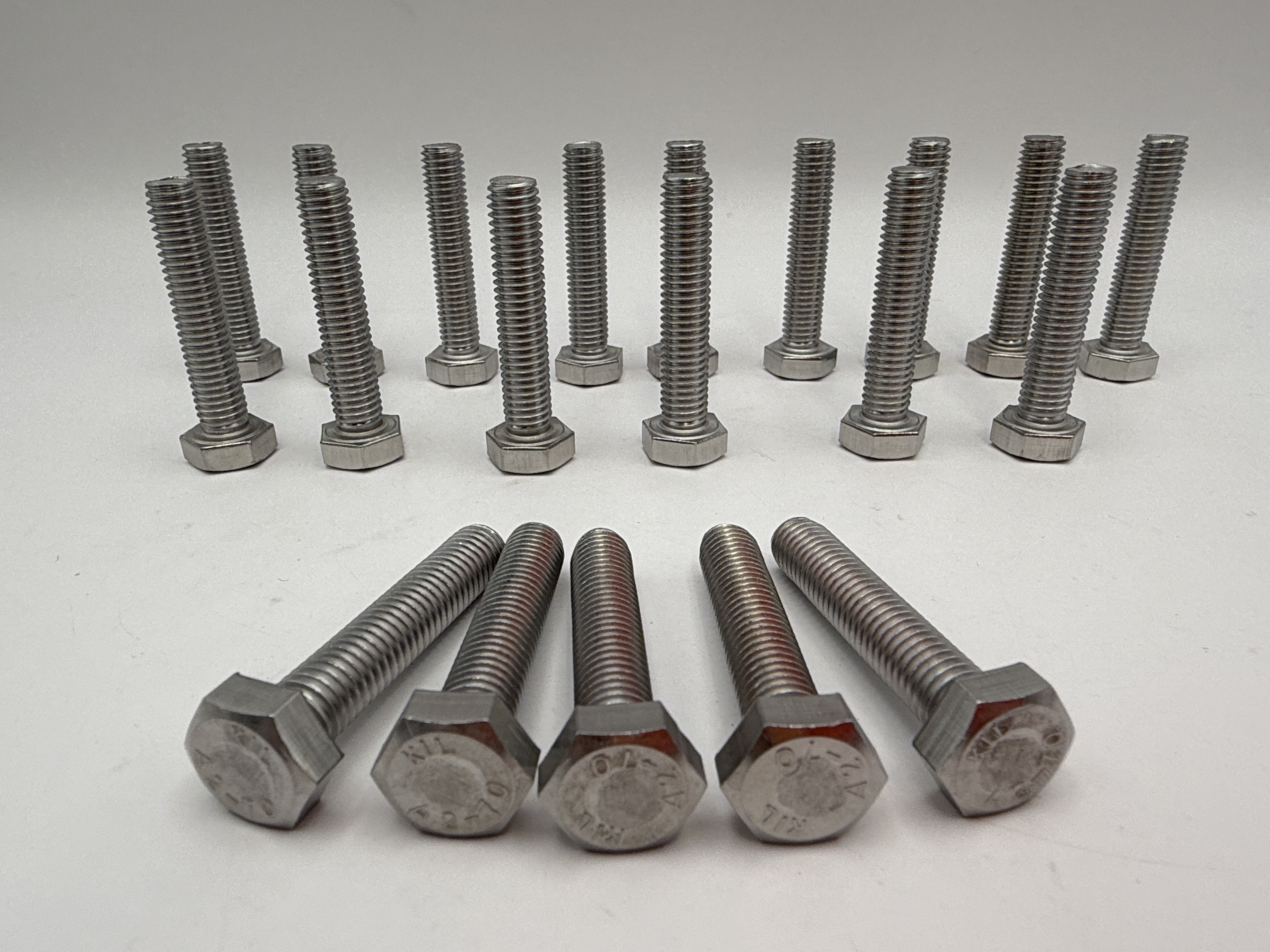 Hendler Bolts Hexagon Stainless Steel M8 x 40mm x 1.25mm Pitch