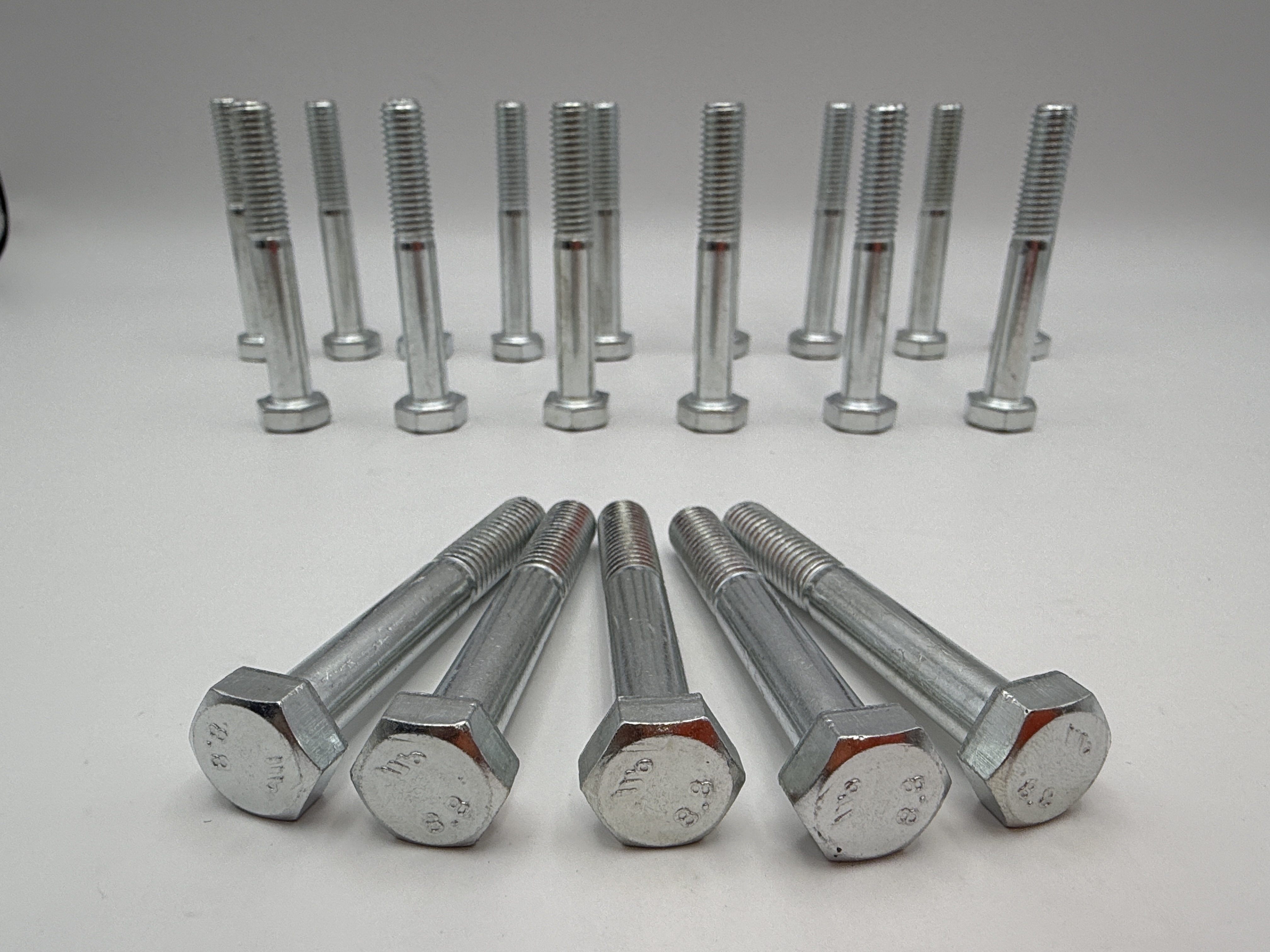 Hendler Bolts Hexagon M8 x 55mm x 1.25mm Pitch