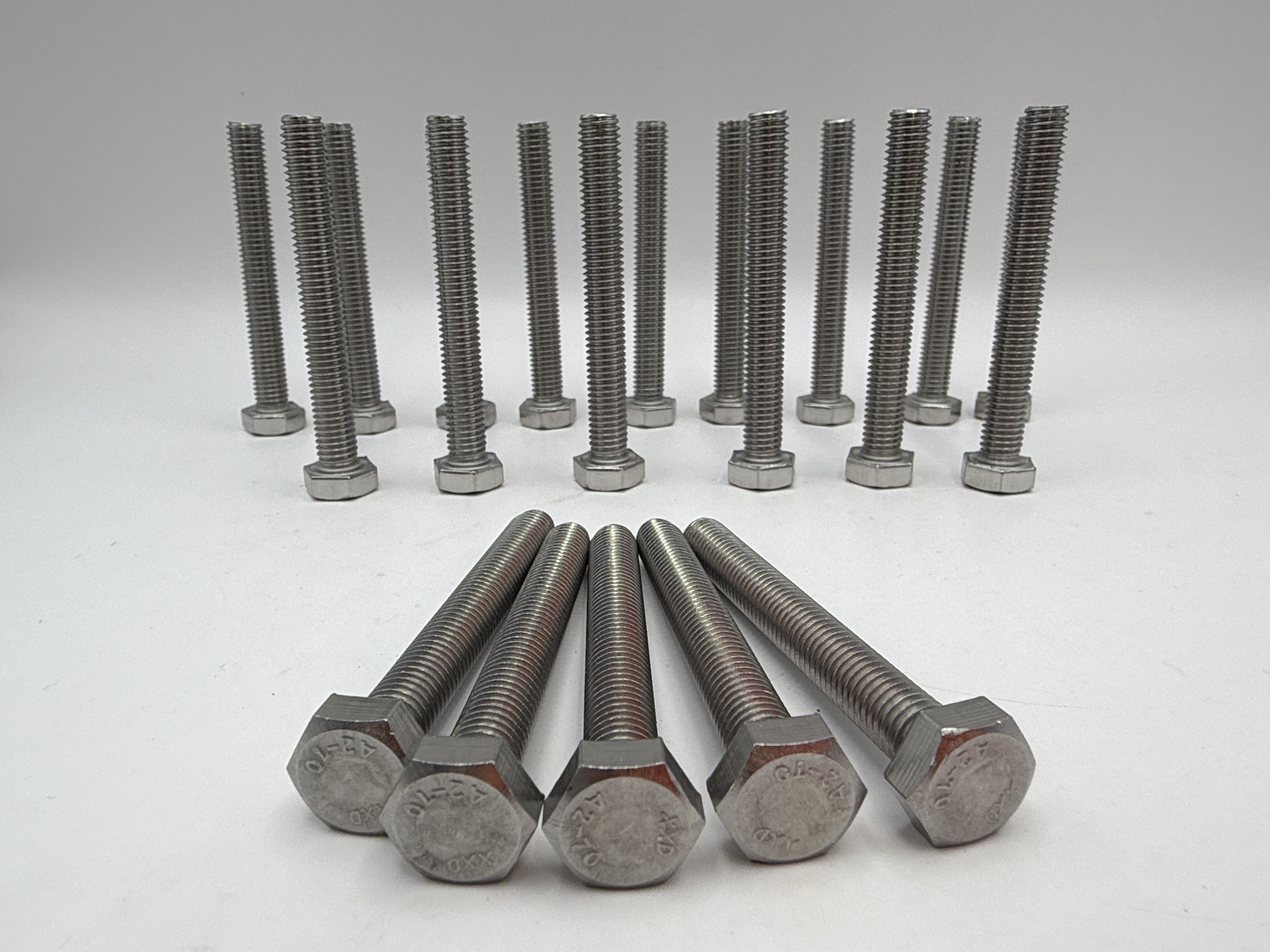 Hendler Bolts Hexagon Stainless Steel M8 x 65mm x 1.25mm Pitch
