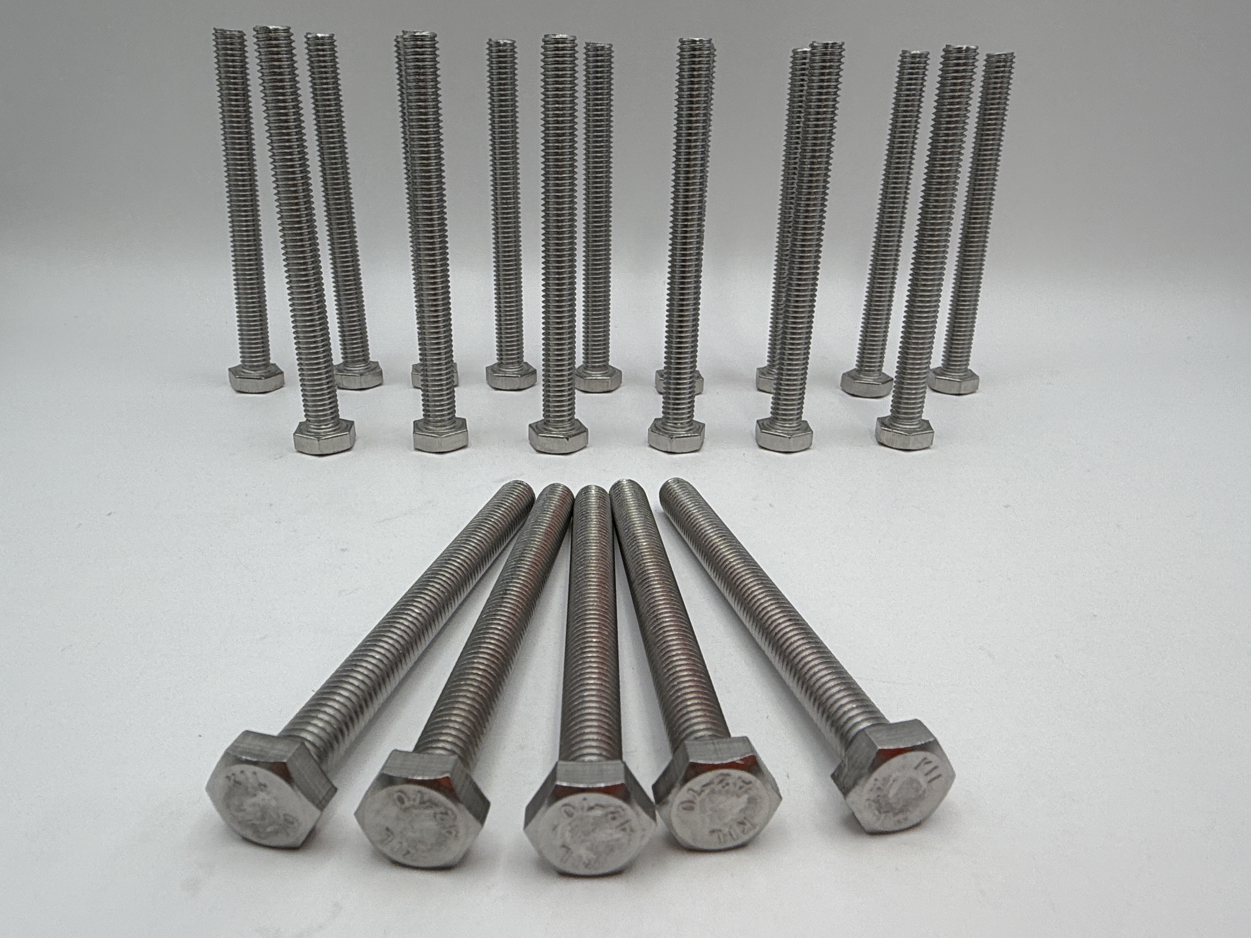 Hendler Bolts Hexagon Stainless Steel M8 x 85mm x 1.25mm Pitch