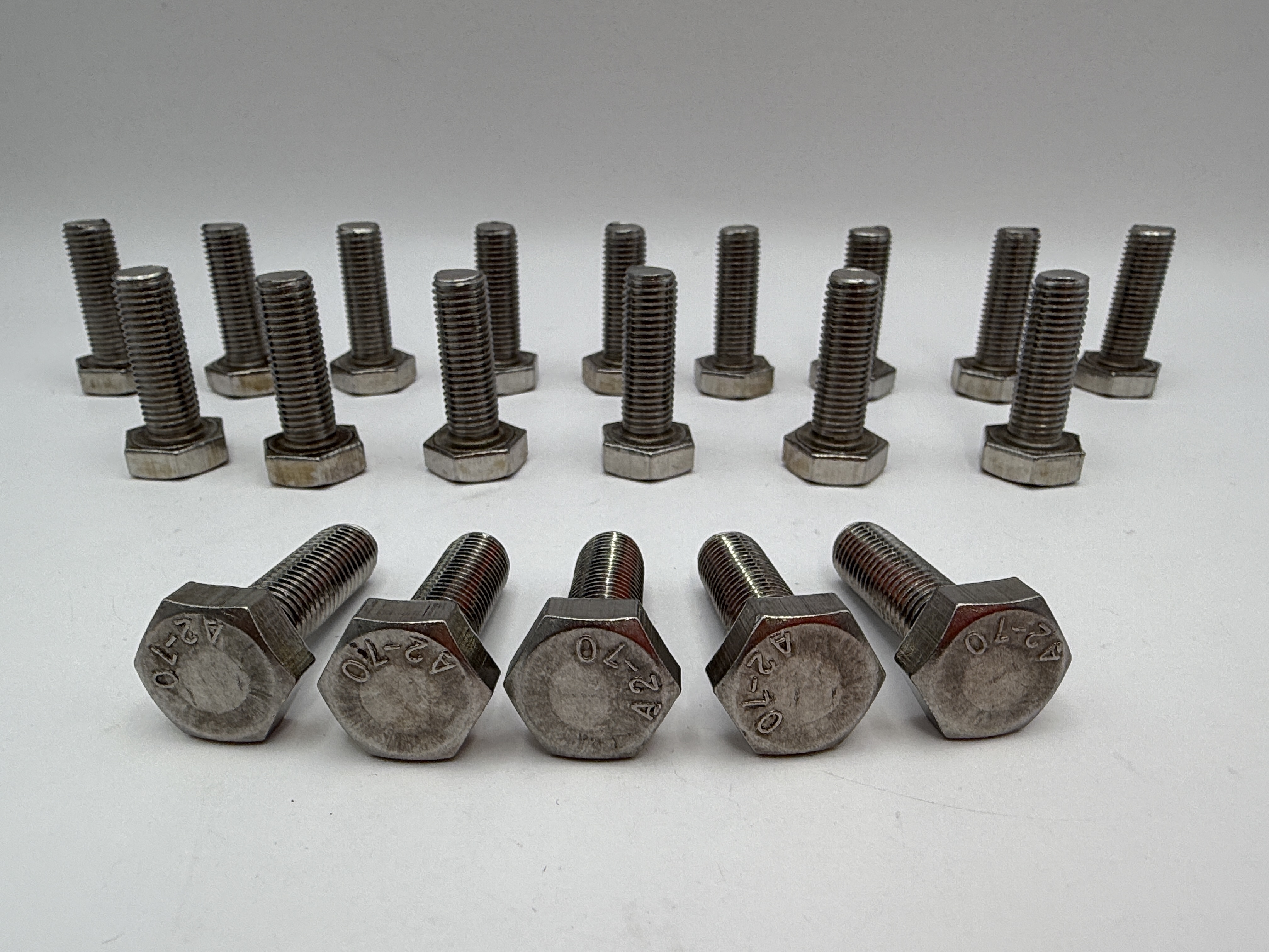 Hendler Bolts Hexagon Stainless Steel M10 x 30mm x 1.25mm Pitch