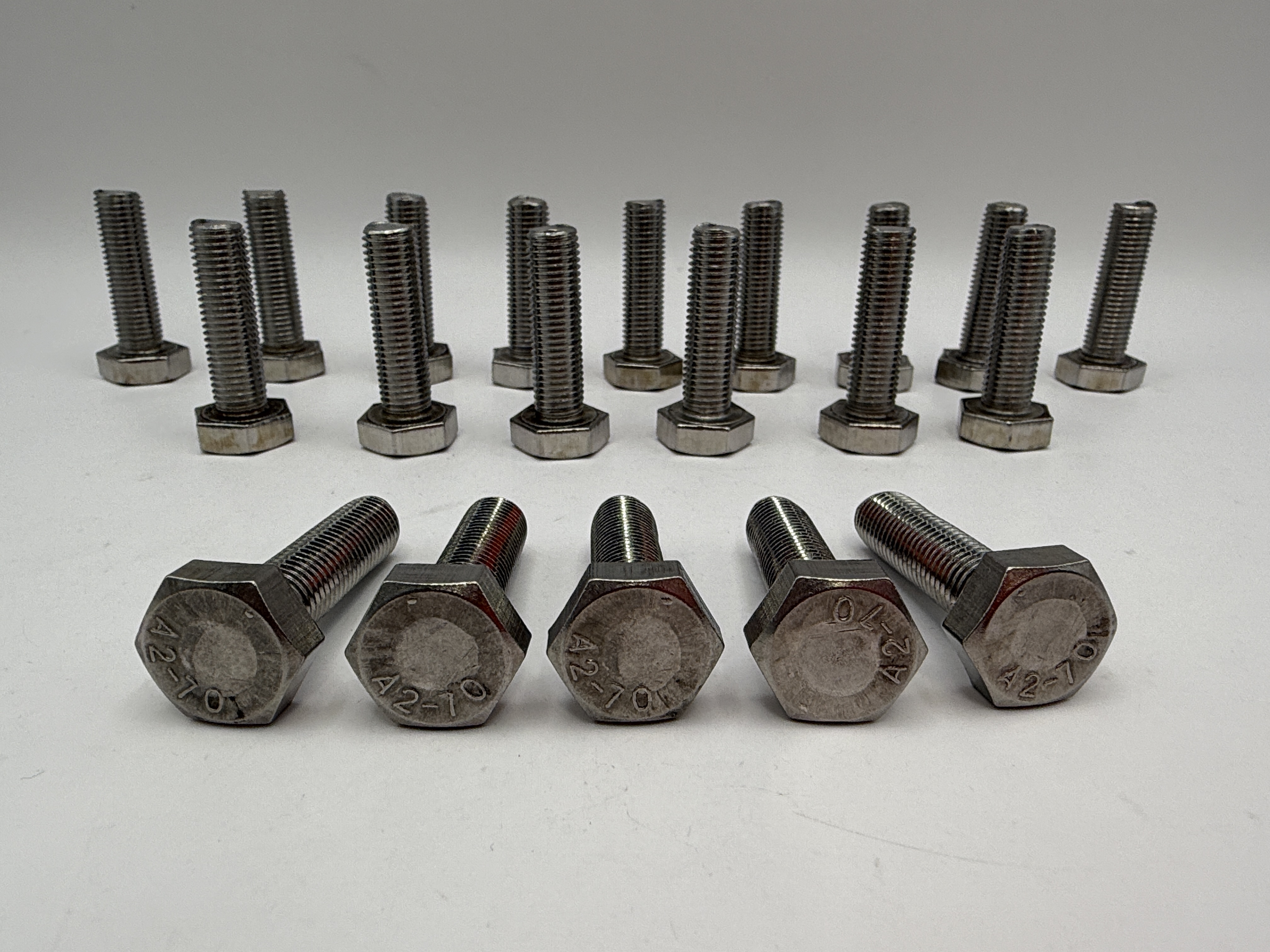 Hendler Bolts Hexagon Stainless Steel M10 x 35mm x 1.25mm Pitch
