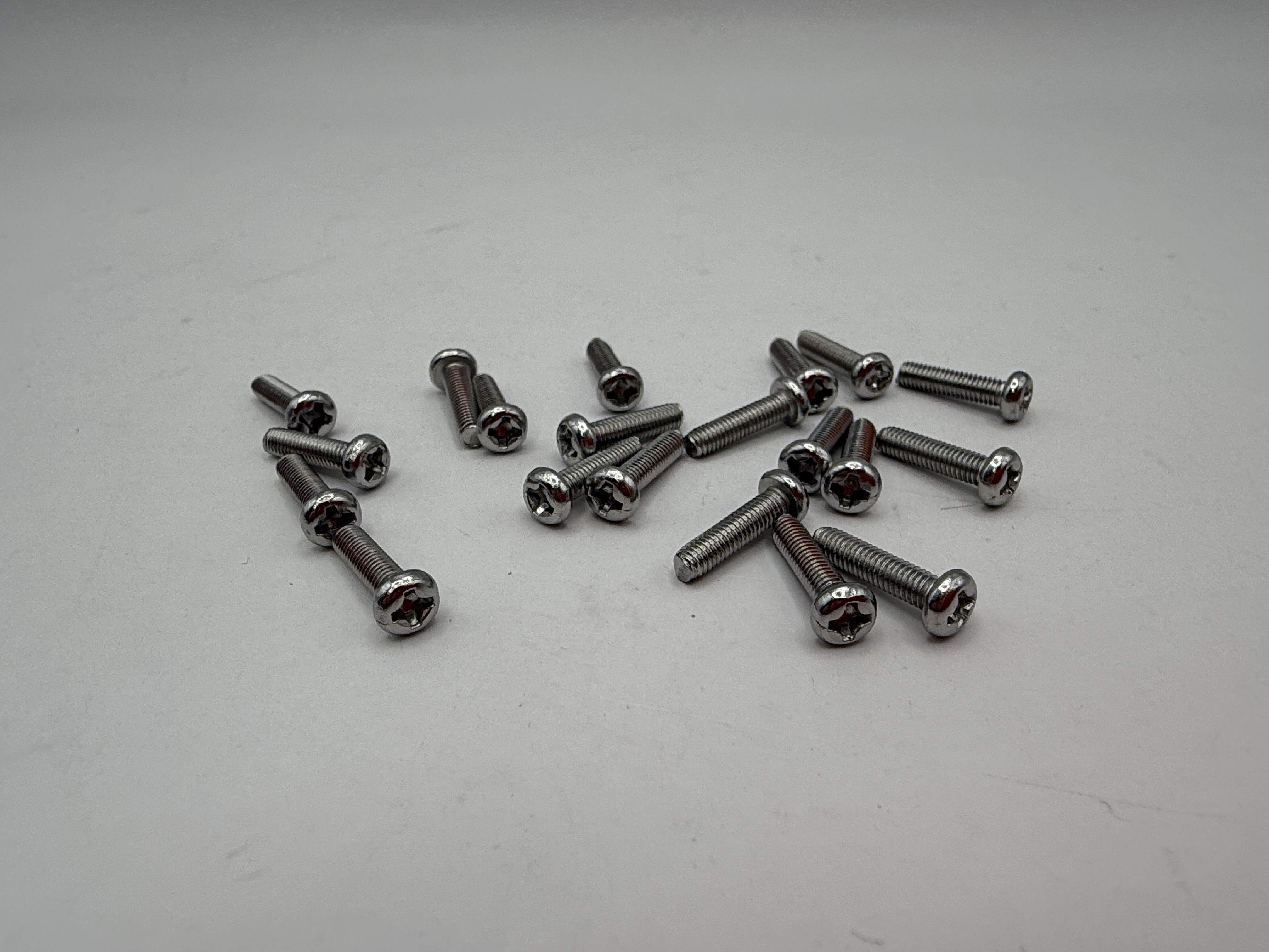 Hendler Screws Philips Pan Head Stainless Steel M3 x 12mm x 0.50mm Pitch