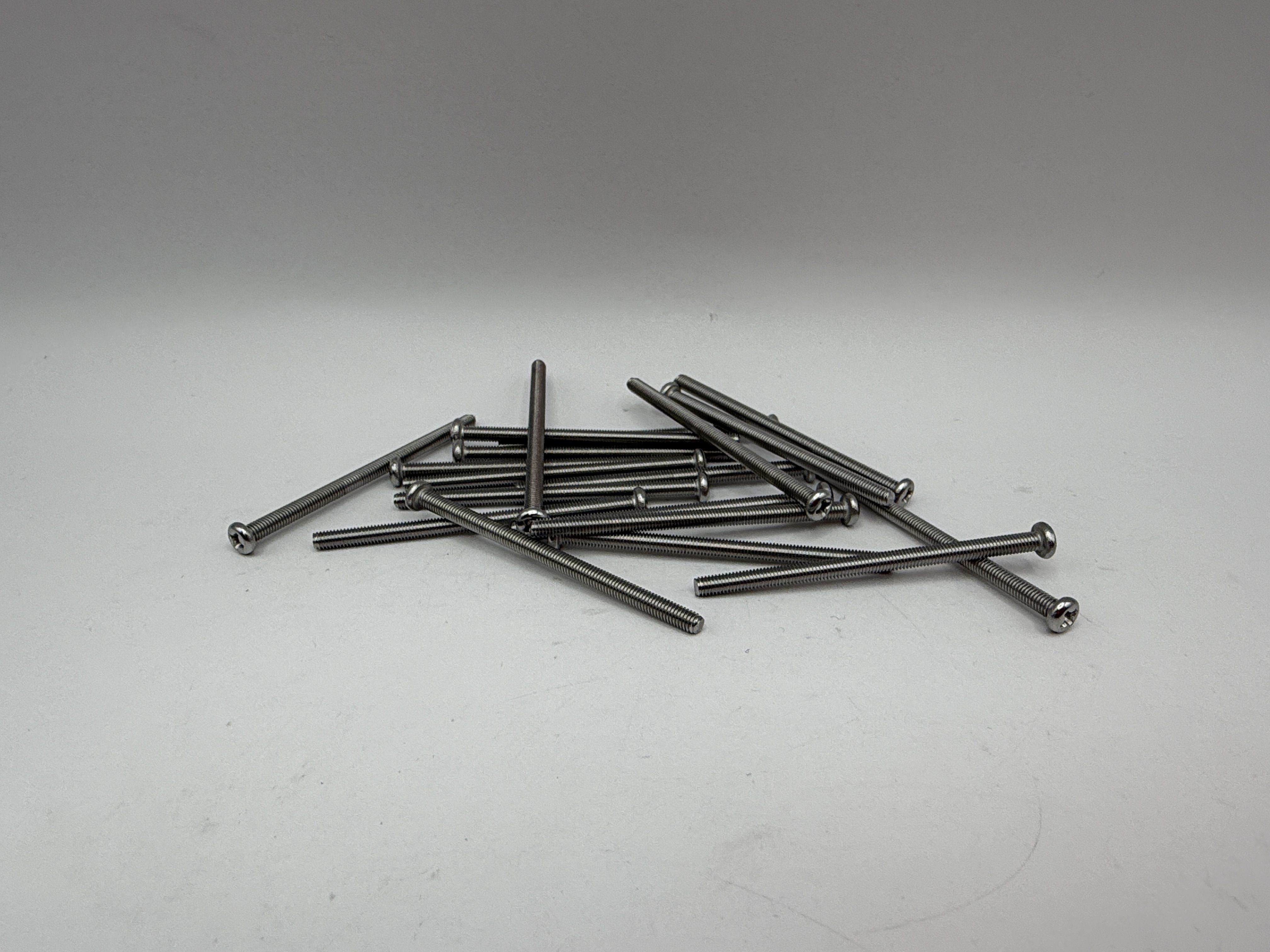 Hendler Screws Philips Pan Head Stainless Steel M3 x 50mm x 0.50mm Pitch