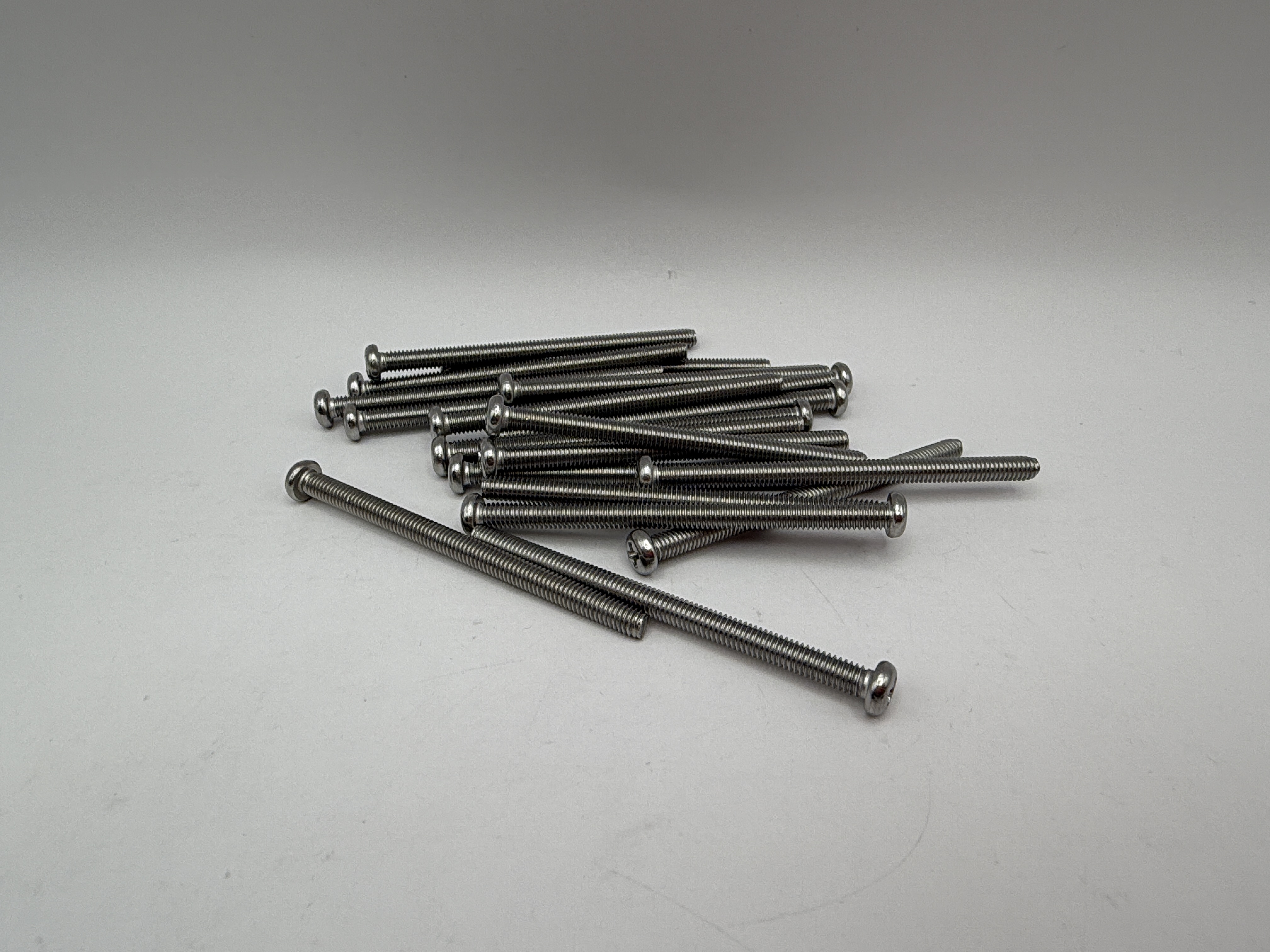 Hendler Screws Philips Pan Head Stainless Steel M4 x 60mm x 0.70mm Pitch
