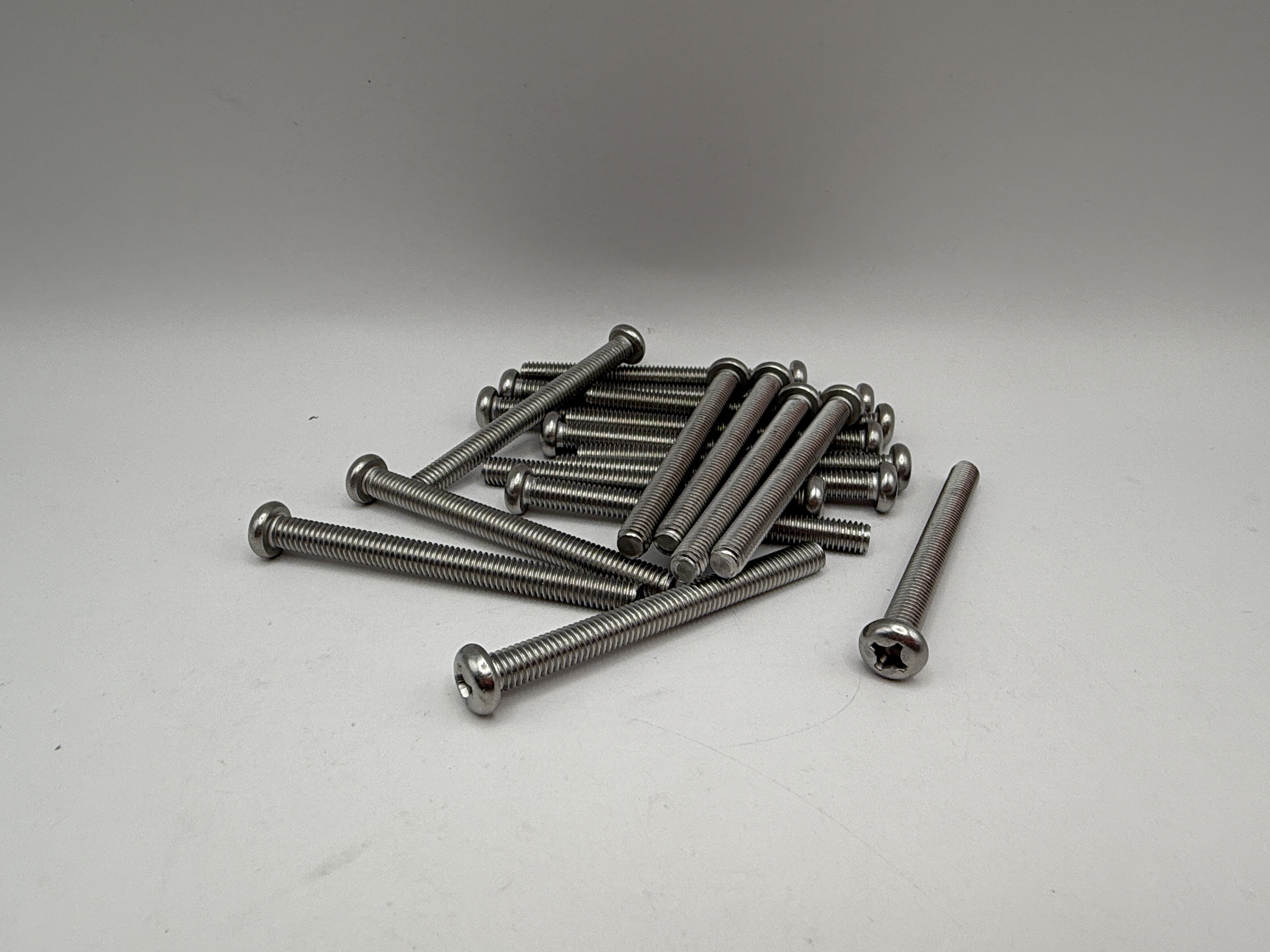 Hendler Screws Philips Pan Head Stainless Steel M6 x 65mm x 1.00mm Pitch