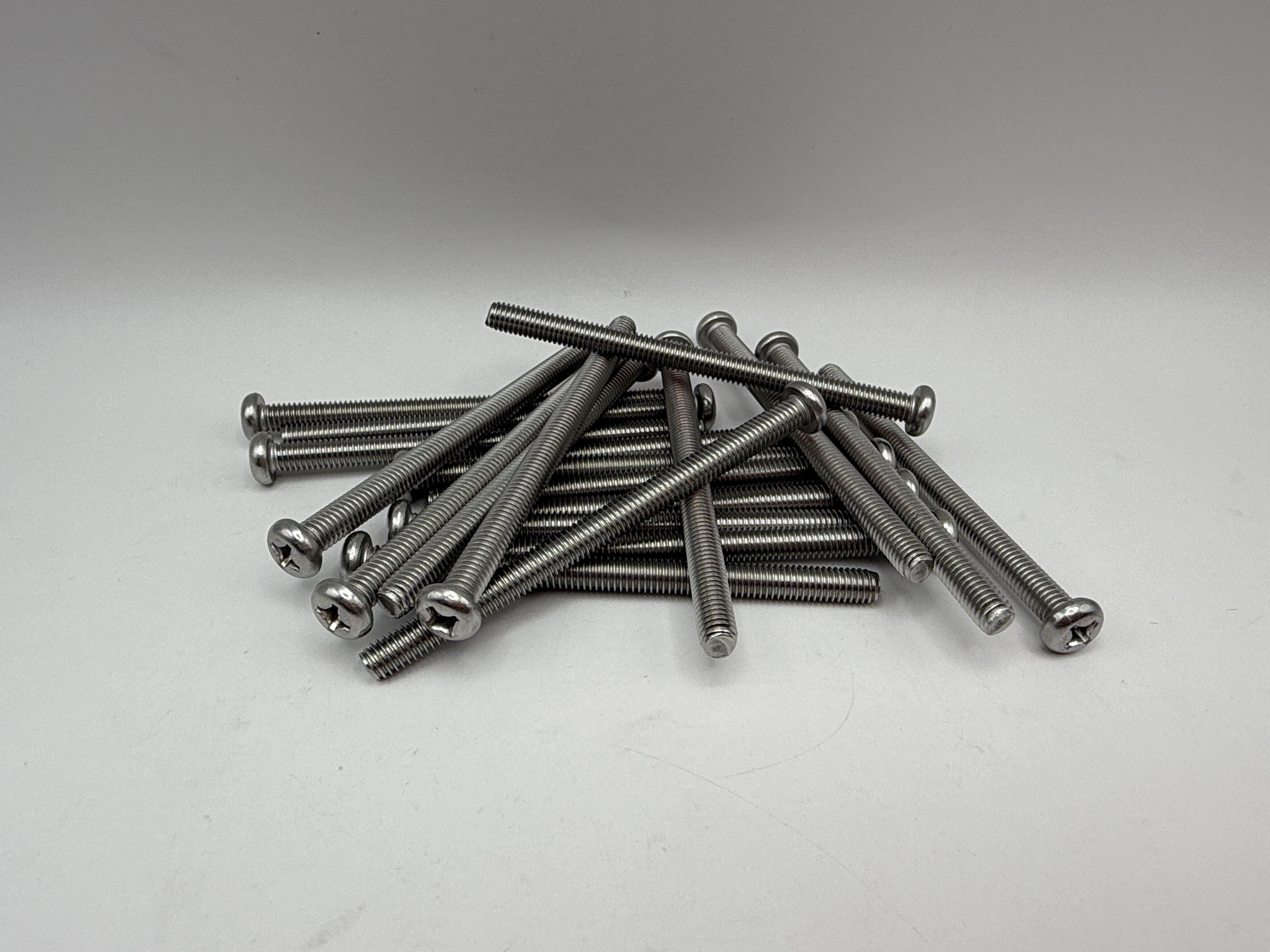 Hendler Screws Philips Pan Head Stainless Steel M6 x 85mm x 1.00mm Pitch