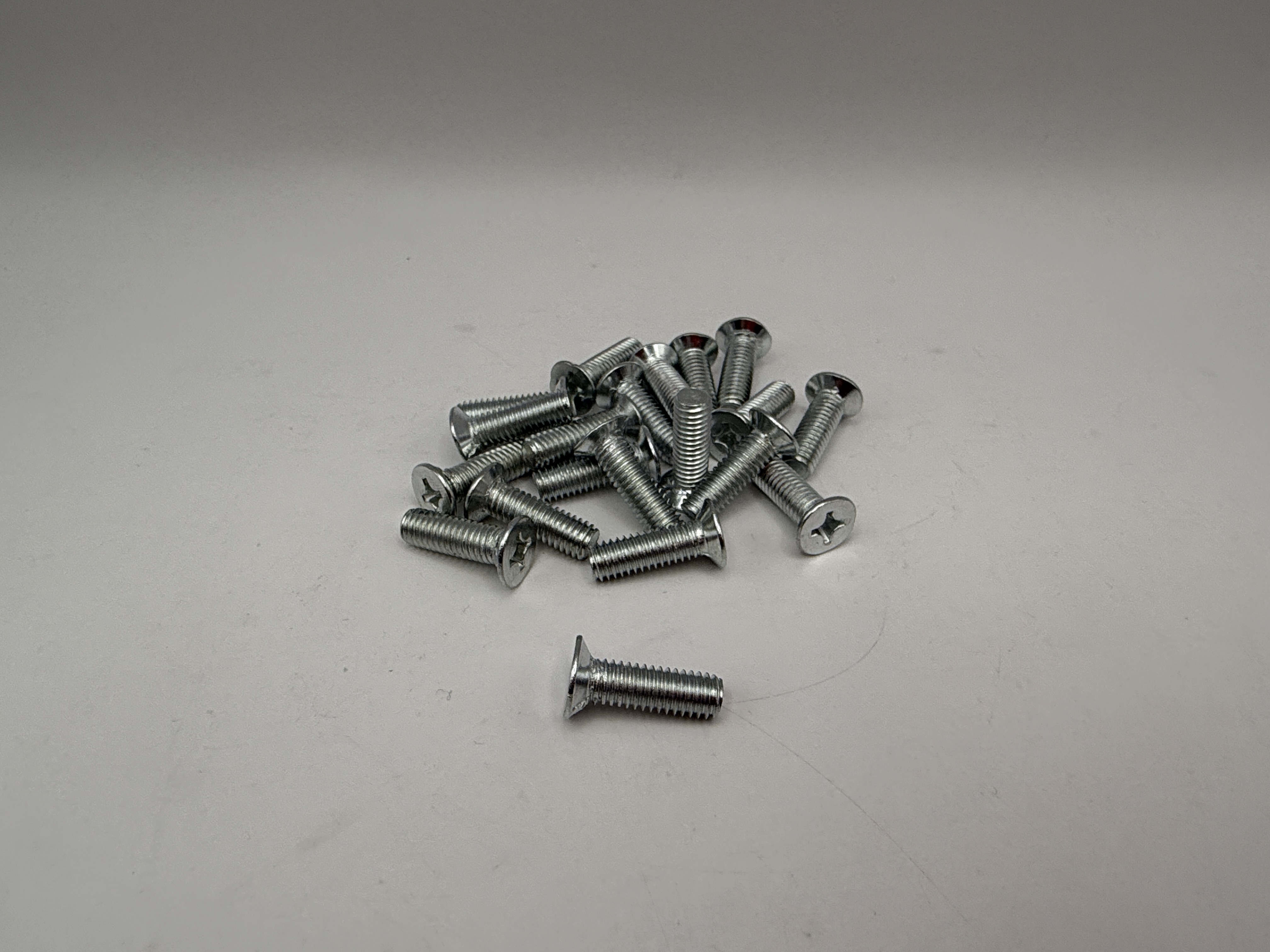 Hendler Screws Countersunk M6 x 20mm x 1.00mm Pitch Chrome