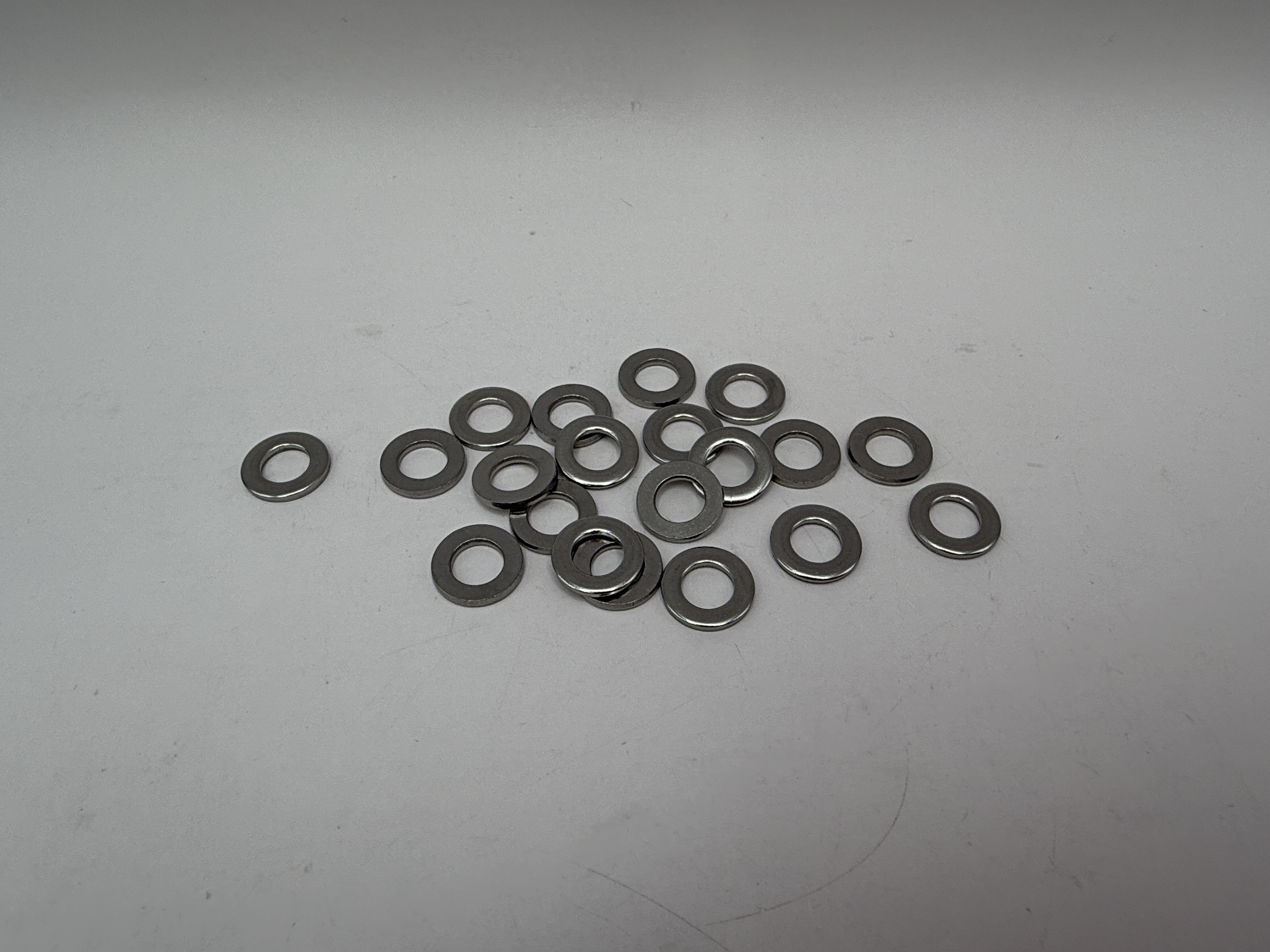 Hendler Washers Plain Stainless Steel M6 x 12mm OD x 1.6mm Thick