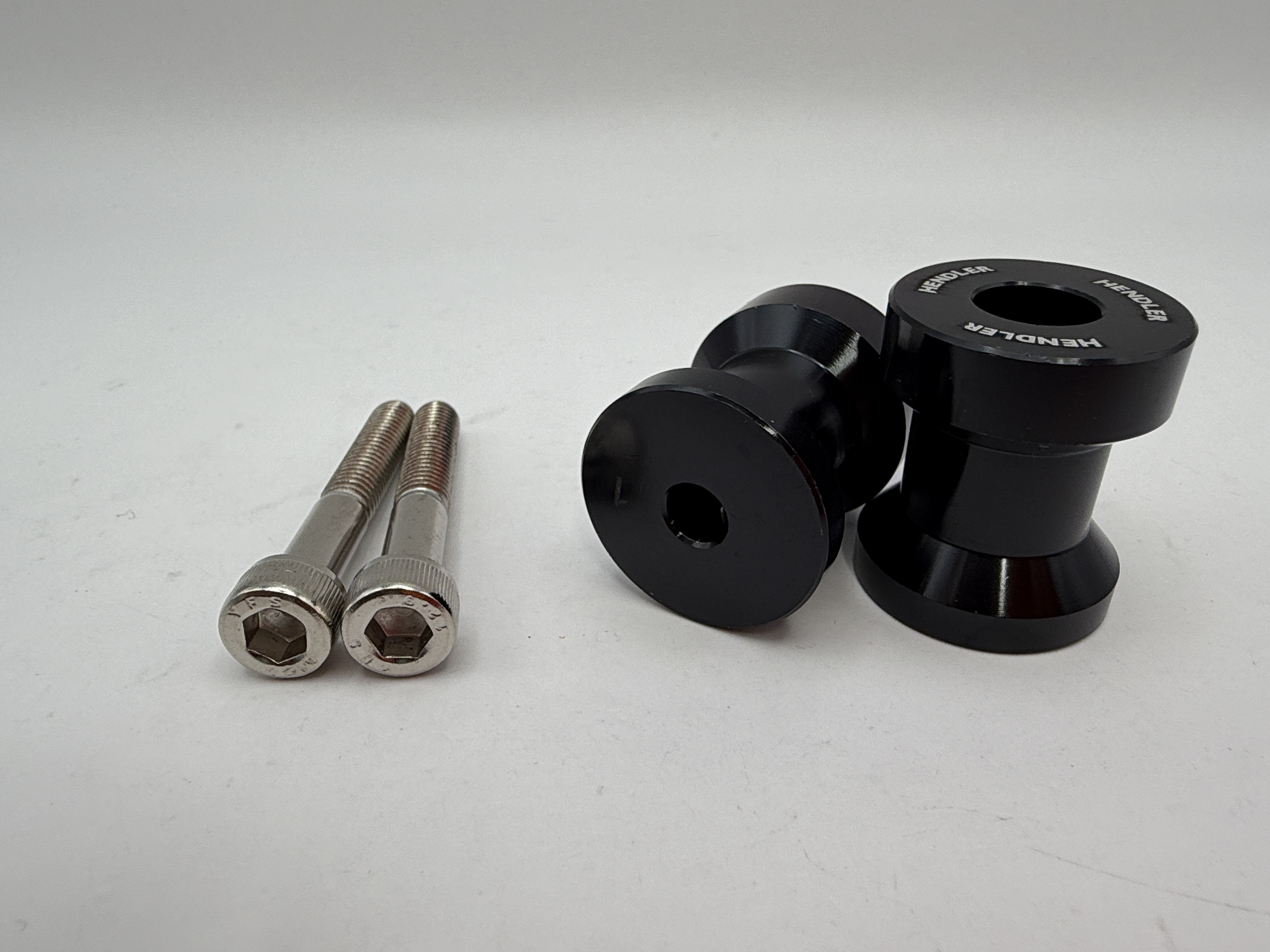 Hendler Paddock Stand Bobbins Black M6 Bolt