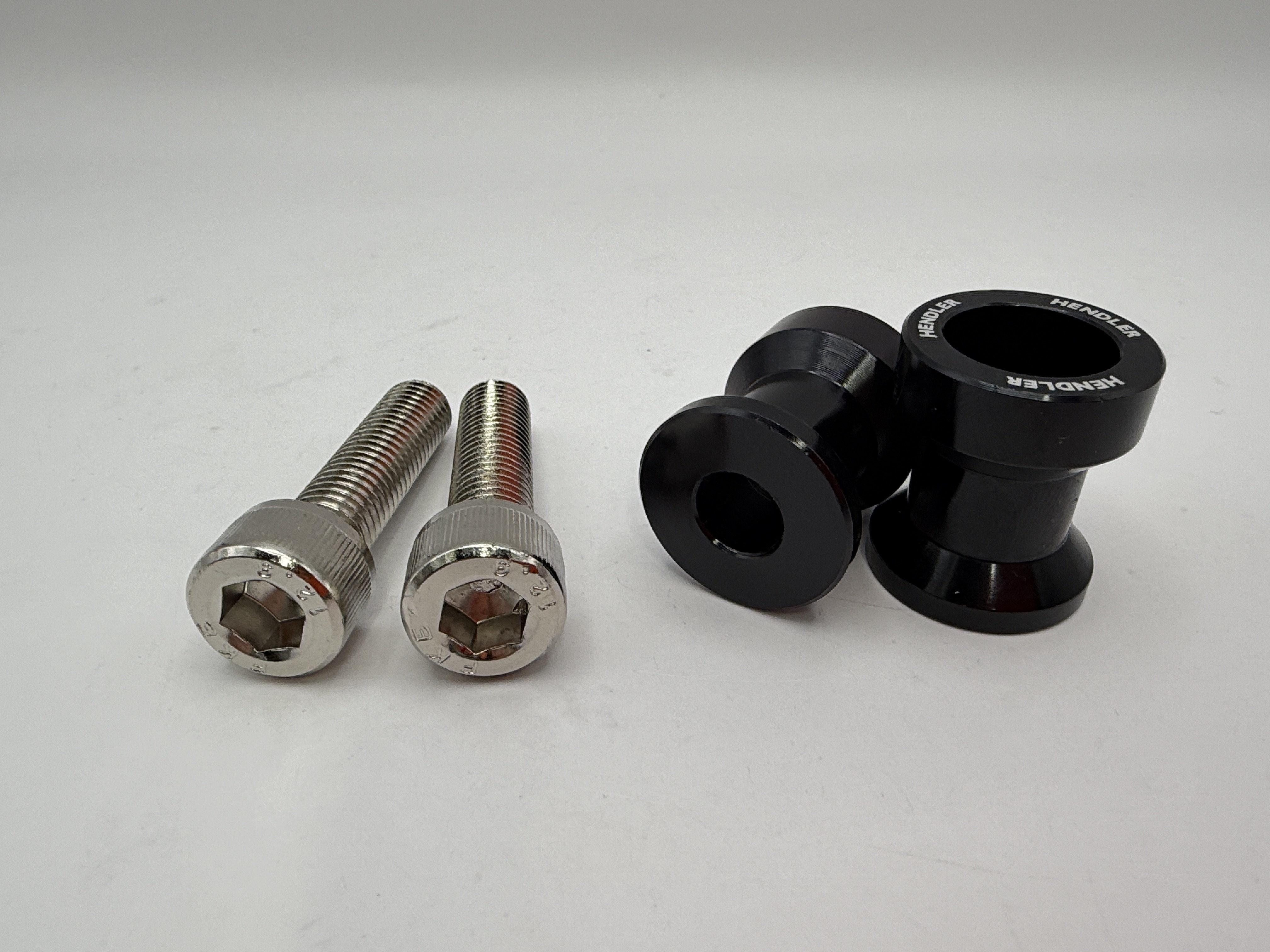 Hendler Paddock Stand Bobbins Black M10 Bolt