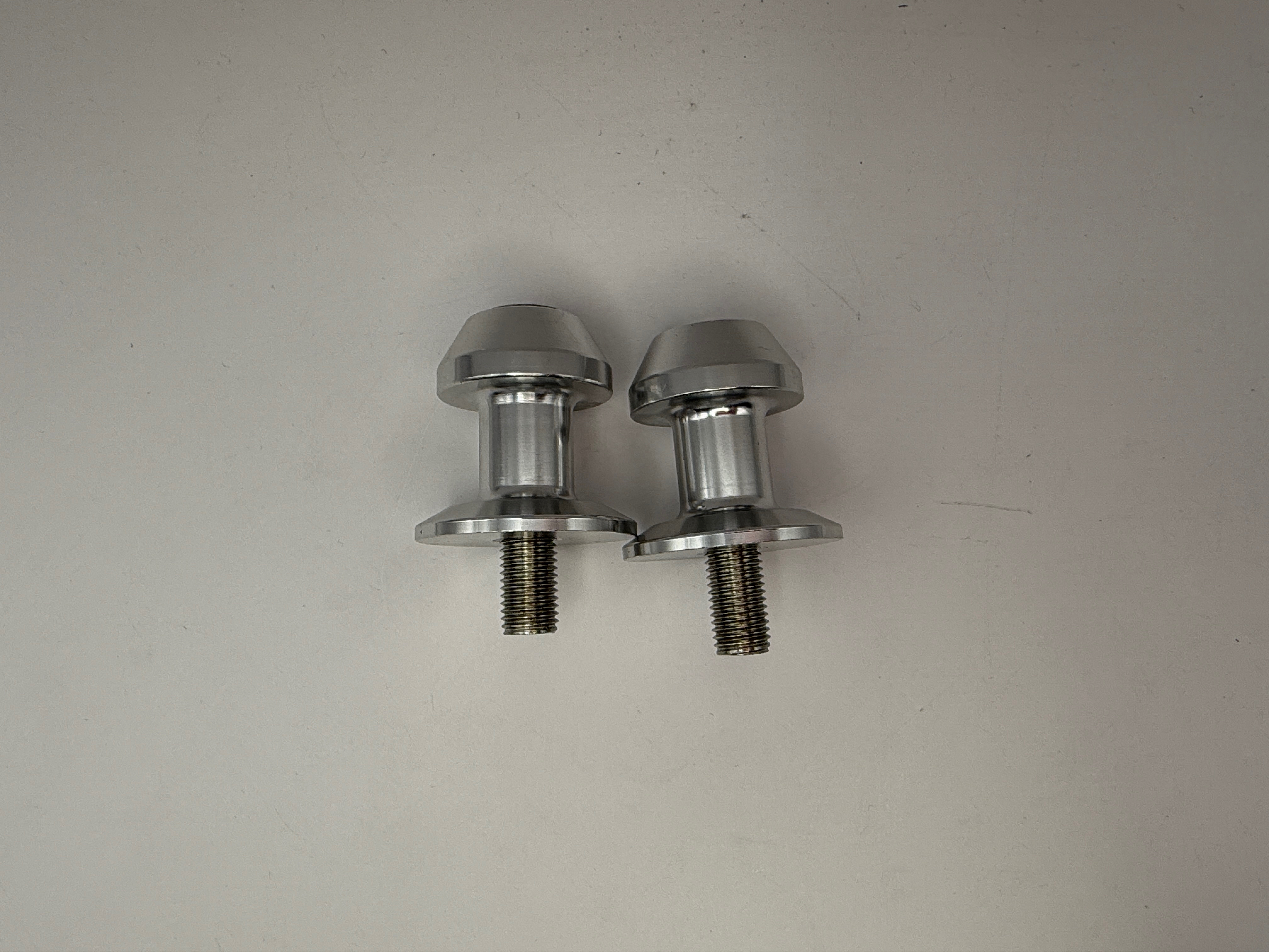 Swinging Arm Bobbin Spools Silver 10mm x 1.25mm