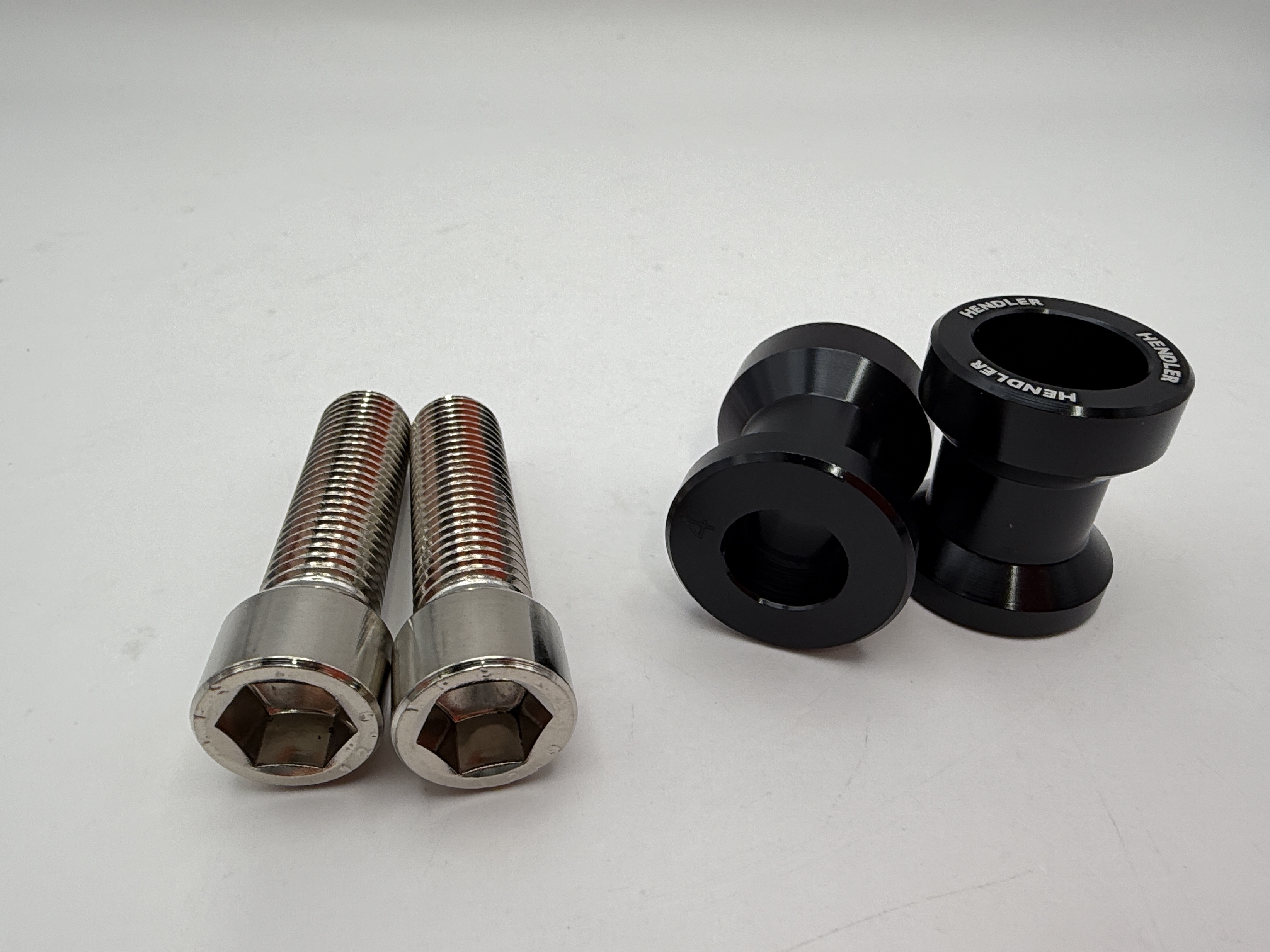 Hendler Paddock Stand Bobbins Black M12 Bolt