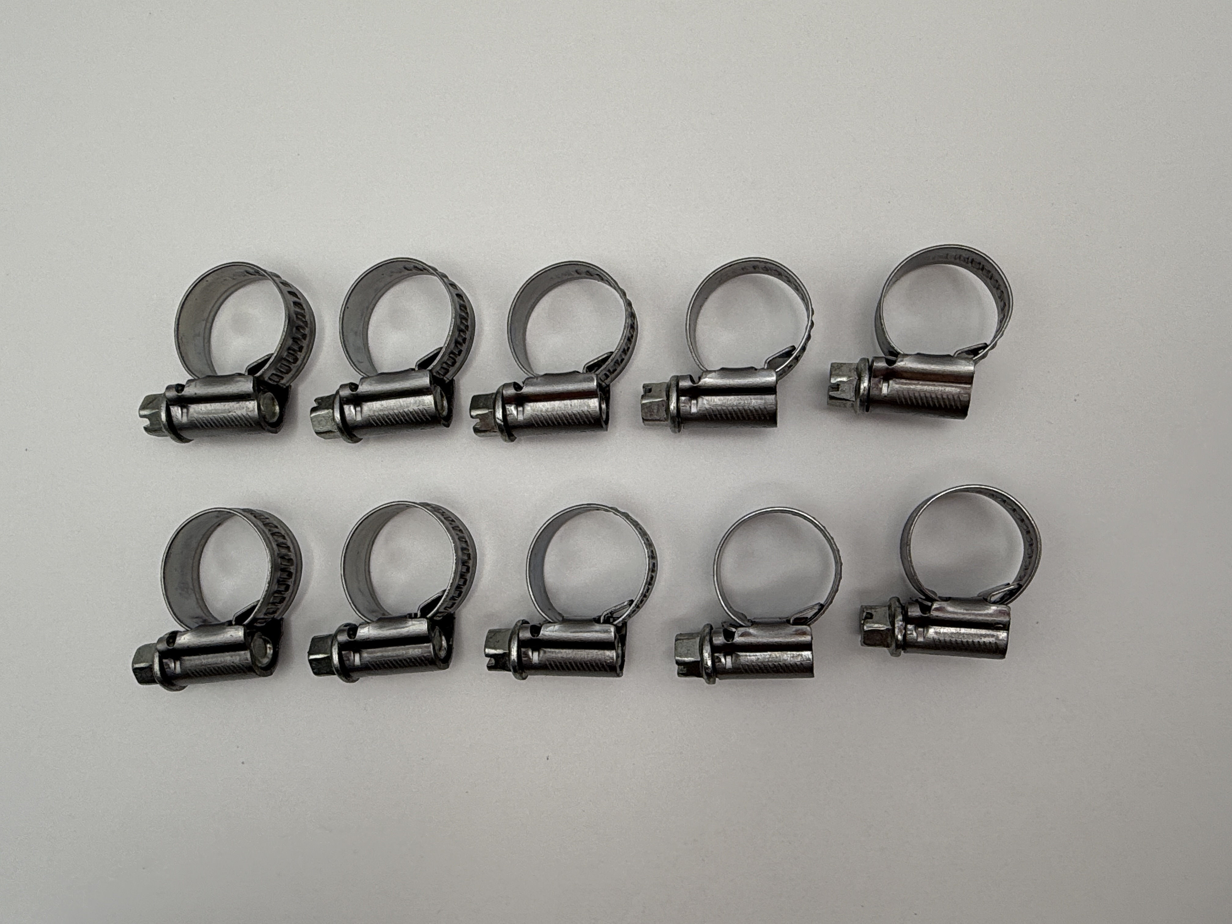 Mikalor Stainless Steel Jubilee Hose Clips 8mm to 16mm