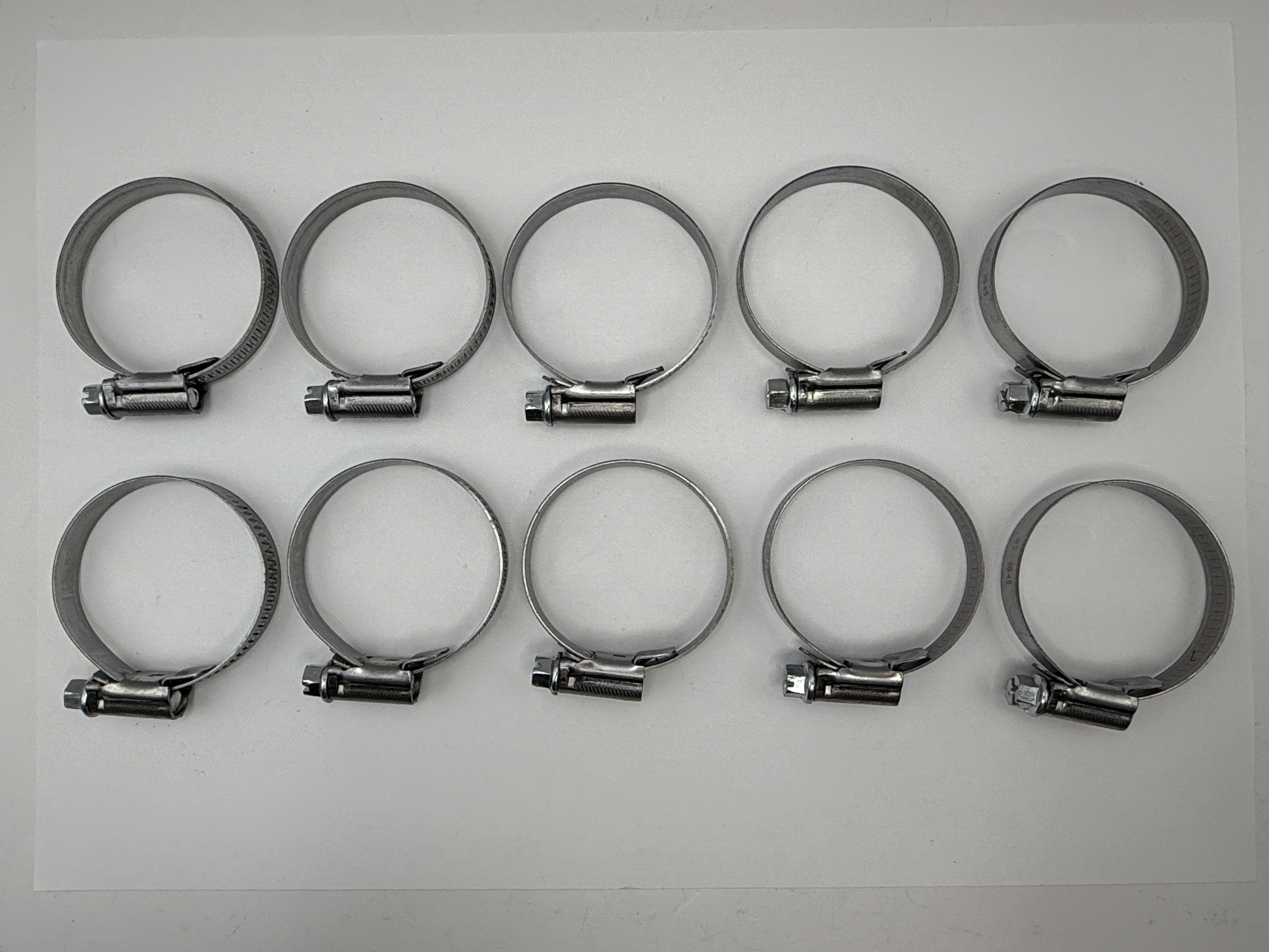 Mikalor Stainless Steel Jubilee Hose Clips 30mm to 45mm